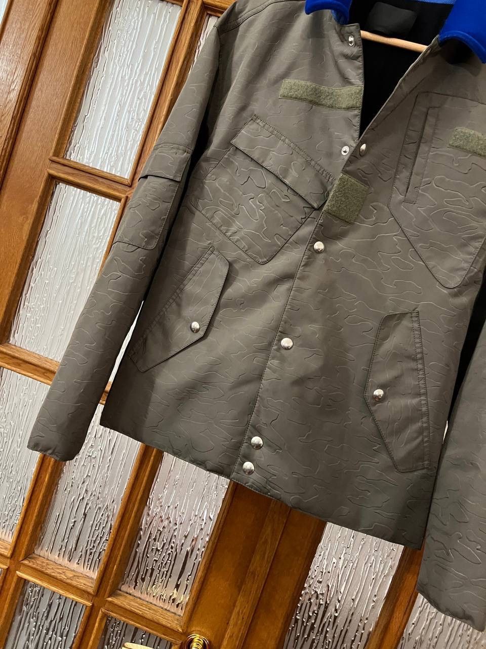 Alexander Wang Camo jacket with velour collar Size US S / EU 44-46 / 1 - 6 Thumbnail