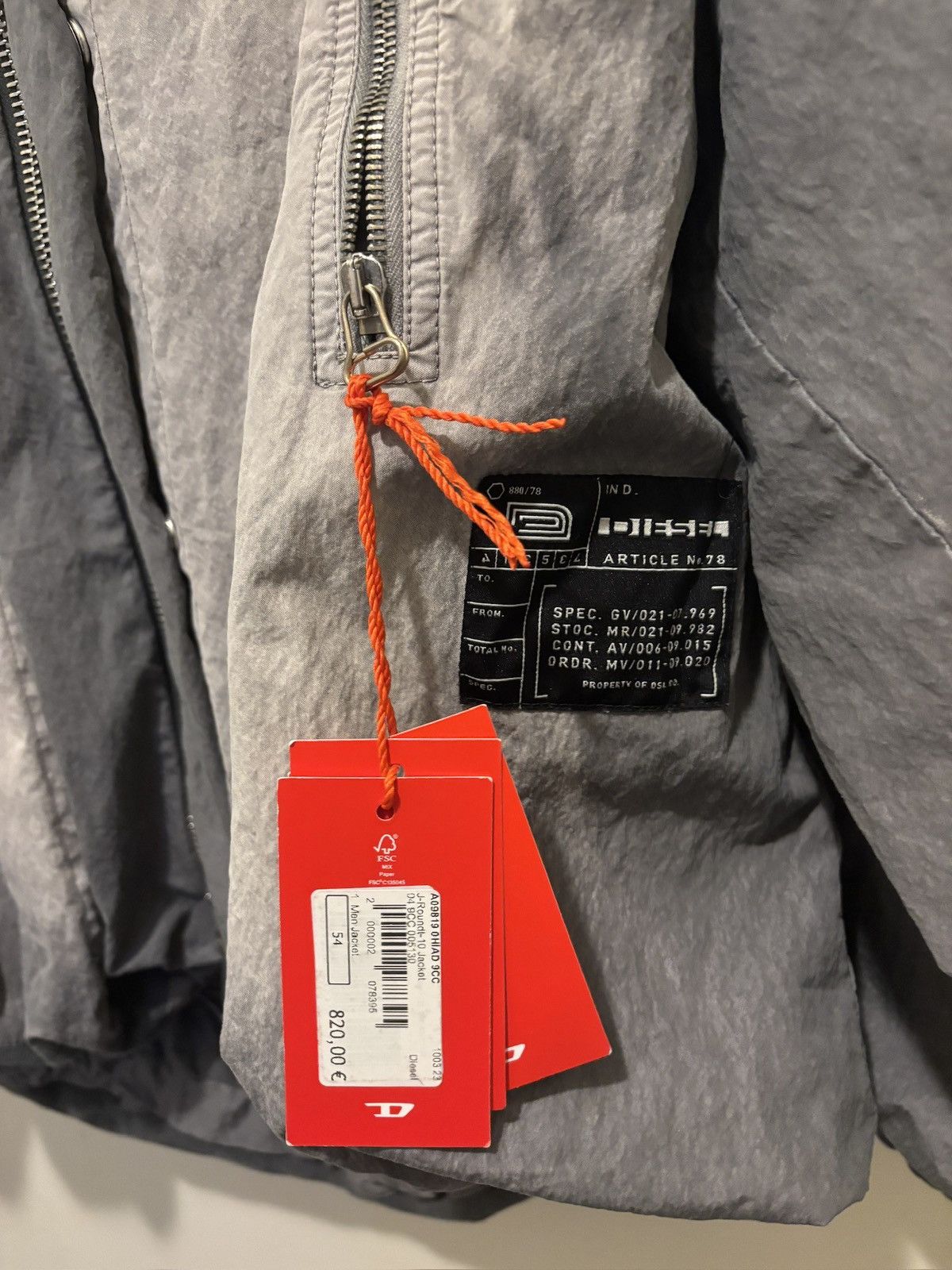 Diesel DIESEL Round 10 Jacket Size US L / EU 52-54 / 3 - 3 Thumbnail
