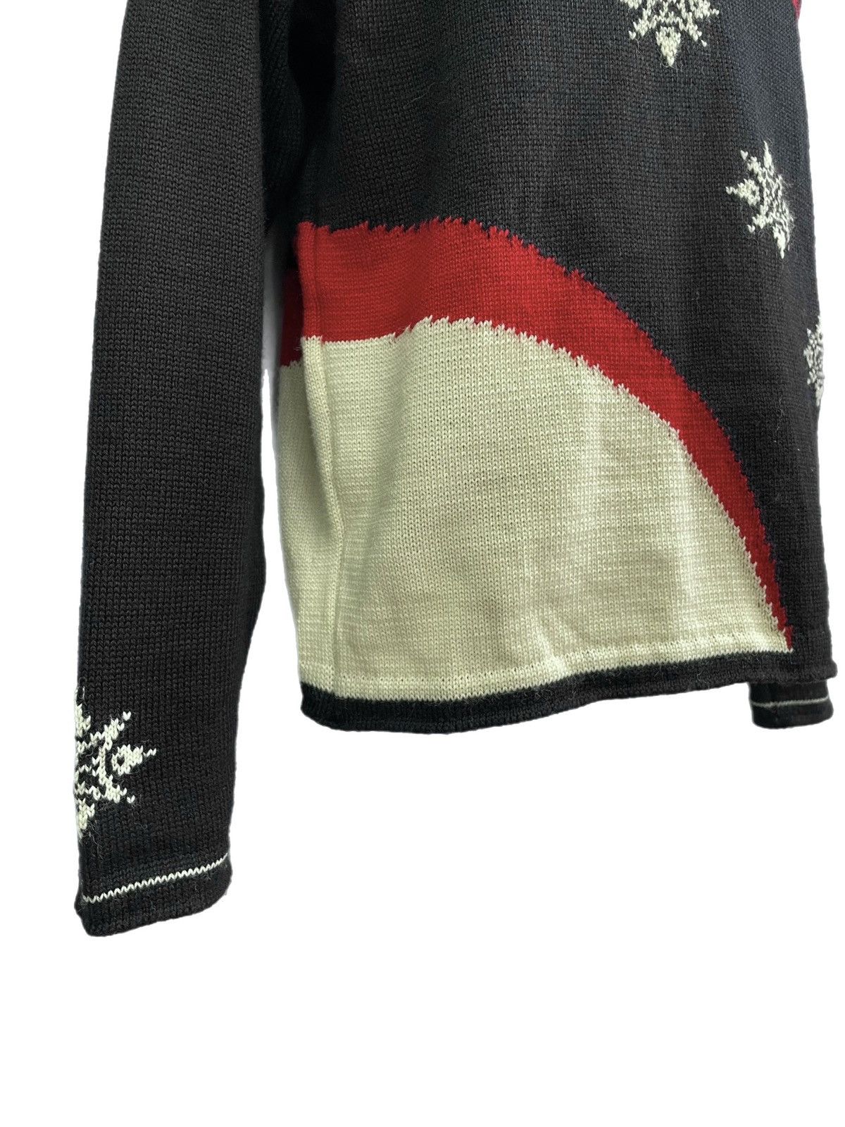 Dale Of Norway Vintage Dale of Norway wool sweater black Nordic knit L Size US L / EU 52-54 / 3 - 3 Thumbnail