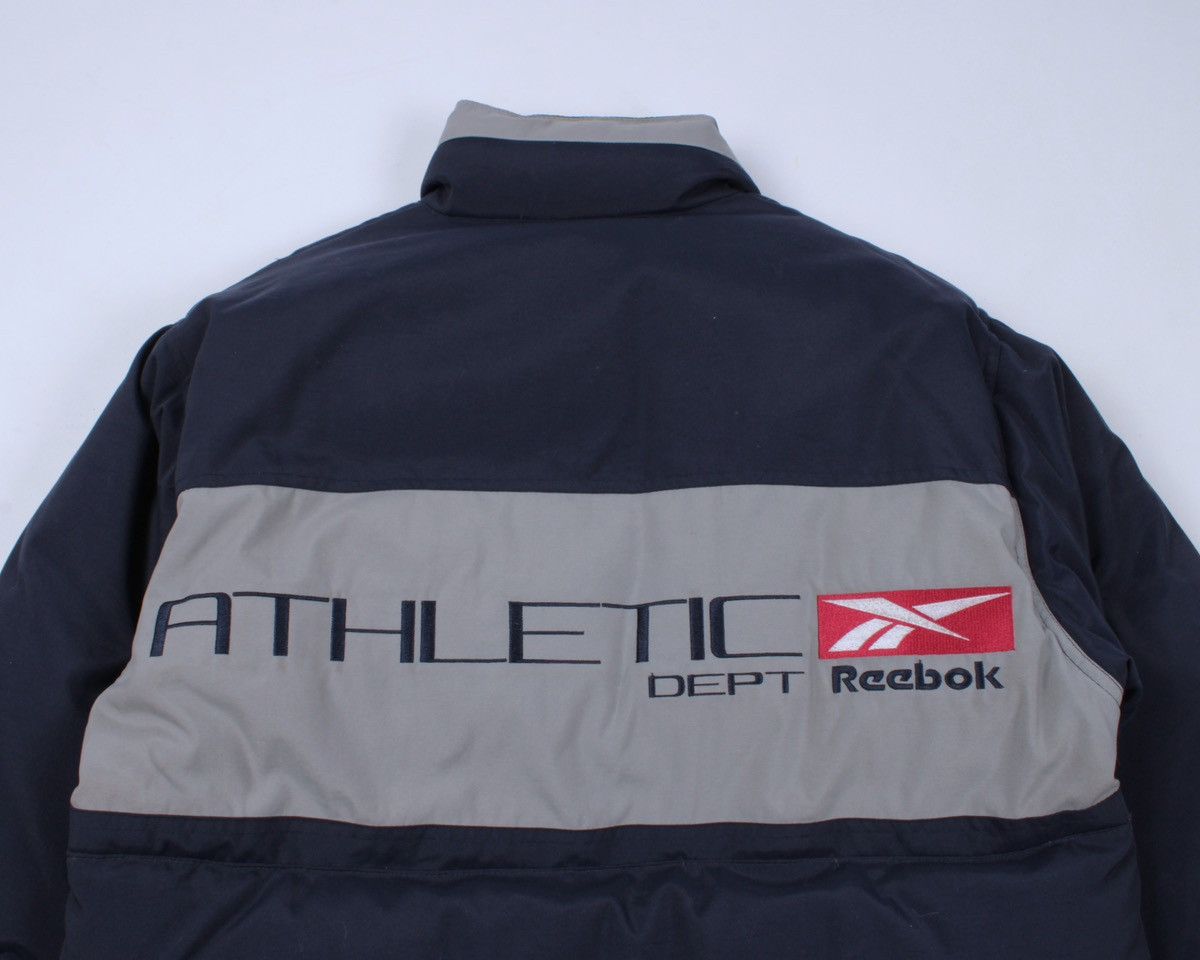 Reebok × Vintage REEBOK Athletic Dept Vintage Puffer Down Oversized Jacket Size US S / EU 44-46 / 1 - 21 Thumbnail