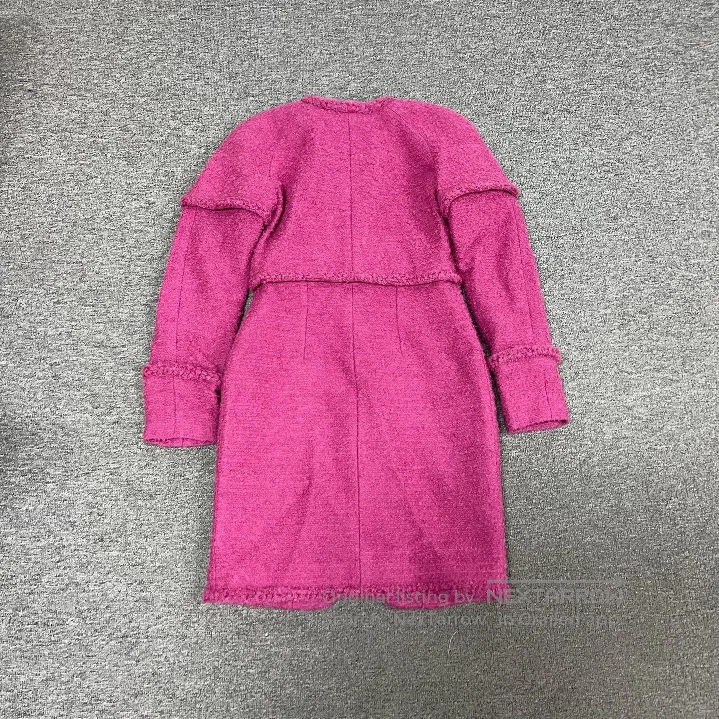 Chanel Chanel size 34 Long coat made of coarse wool| Size S / US 4 / IT 40 - 2 Thumbnail