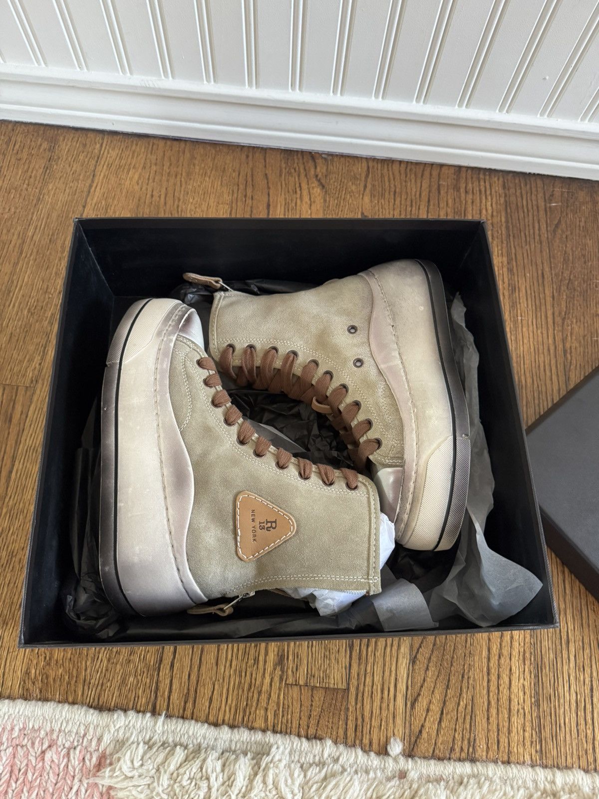 R13 Tall Kurt Sneakers Size US 7 / IT 37 - 1 Thumbnail