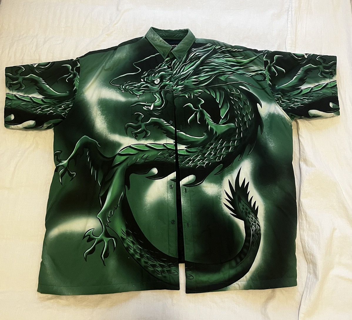 Balenciaga Dragon Shirt | Grailed