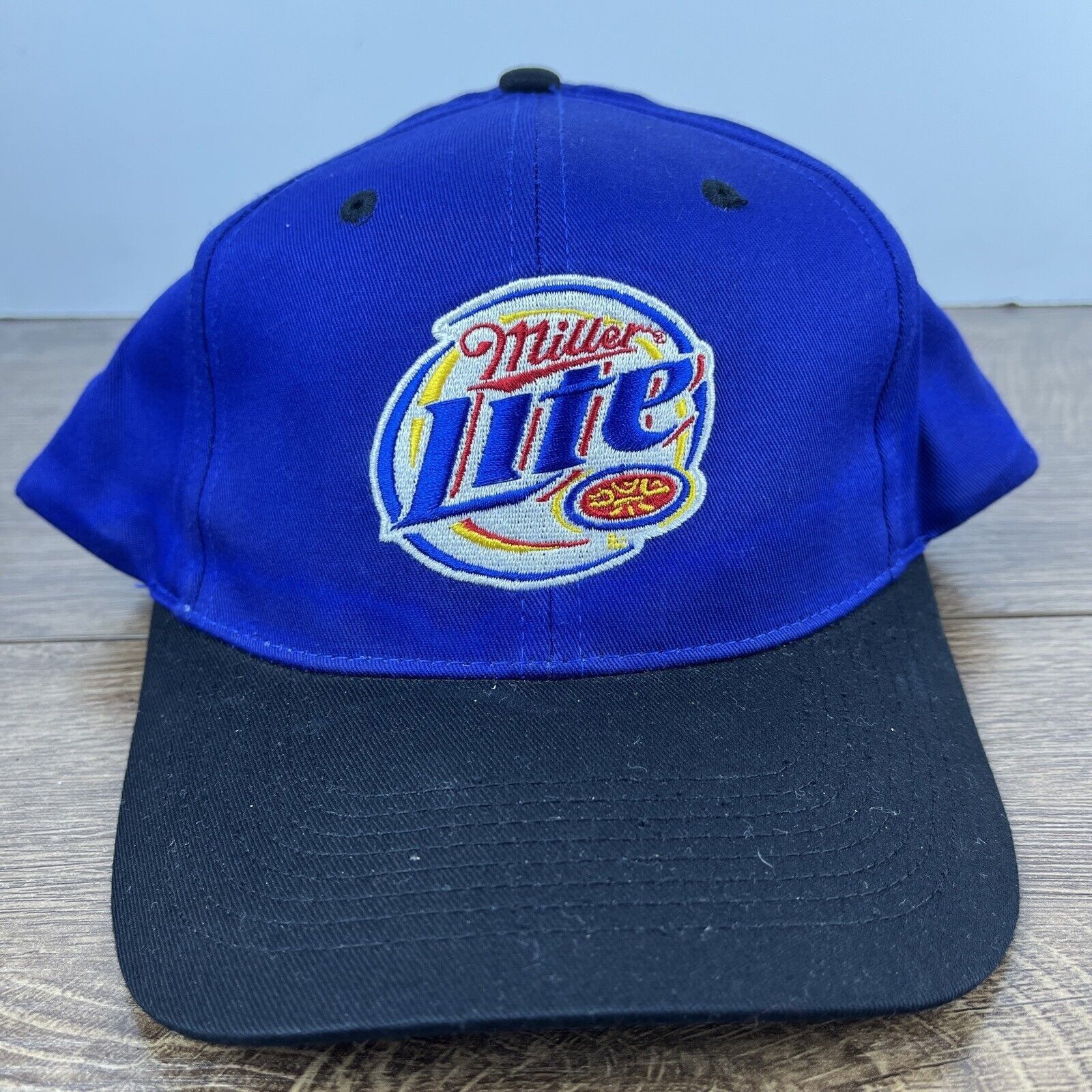 Other Miller Lite Hat Miller Cap Blue Hat Snapback Adjustable Adul Size ONE SIZE - 1 Thumbnail