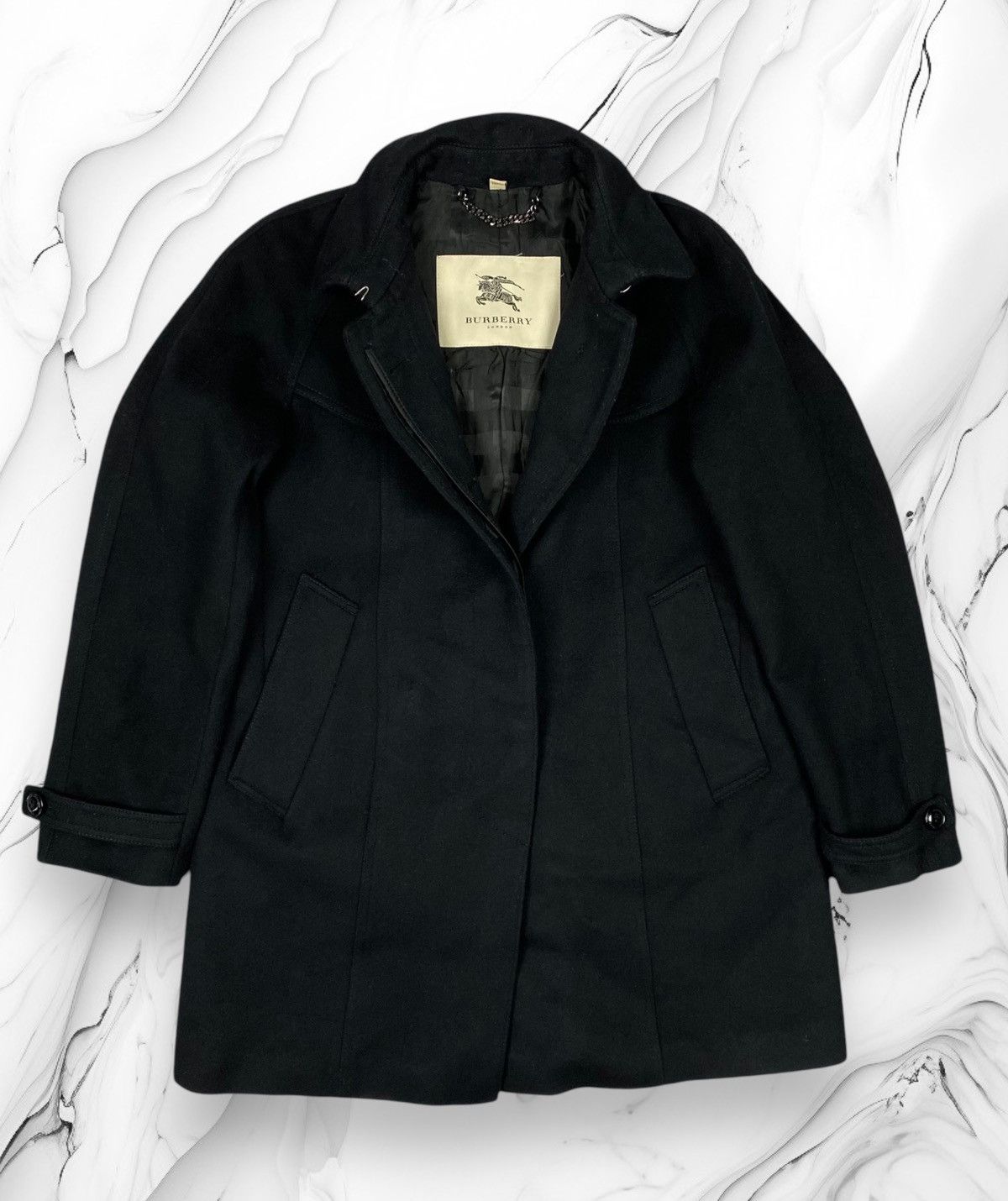 Burberry Vintage Burberry London Cashmere Coat Size M / US 6-8 / IT 42-44 - 1 Thumbnail