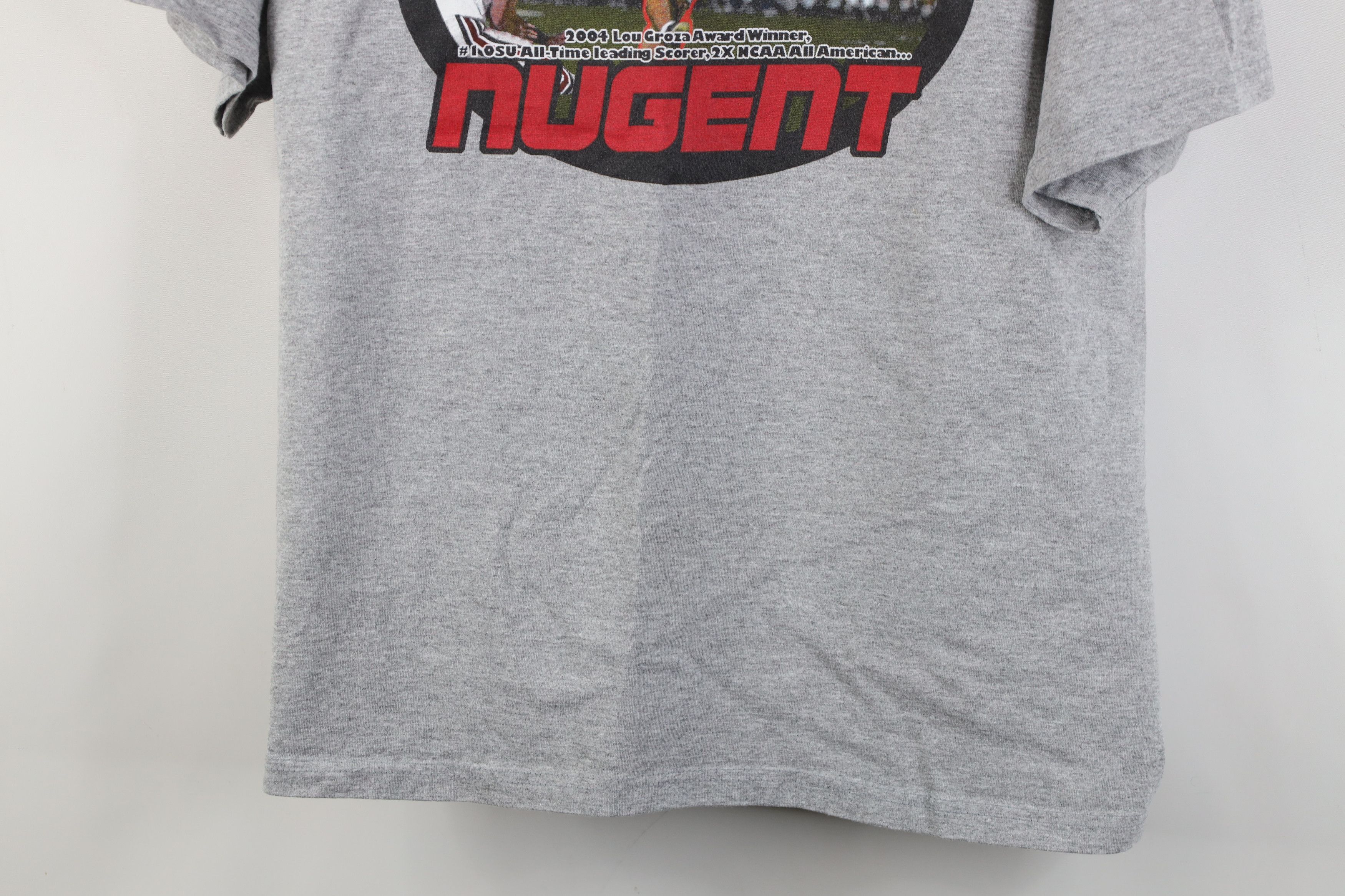 Vintage Vintage Ohio State University Football Kicker T-Shirt Gray Size US XL / EU 56 / 4 - 3 Thumbnail