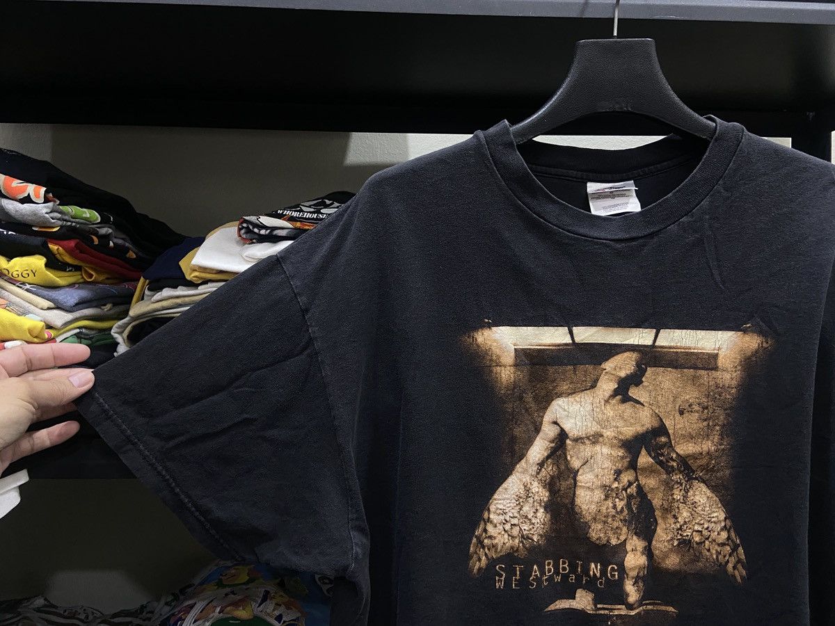 Band Tees × Vintage Vintage 1998s STABBING WESTWARD Darkest Days Tour TShirt Size US XL / EU 56 / 4 - 5 Thumbnail