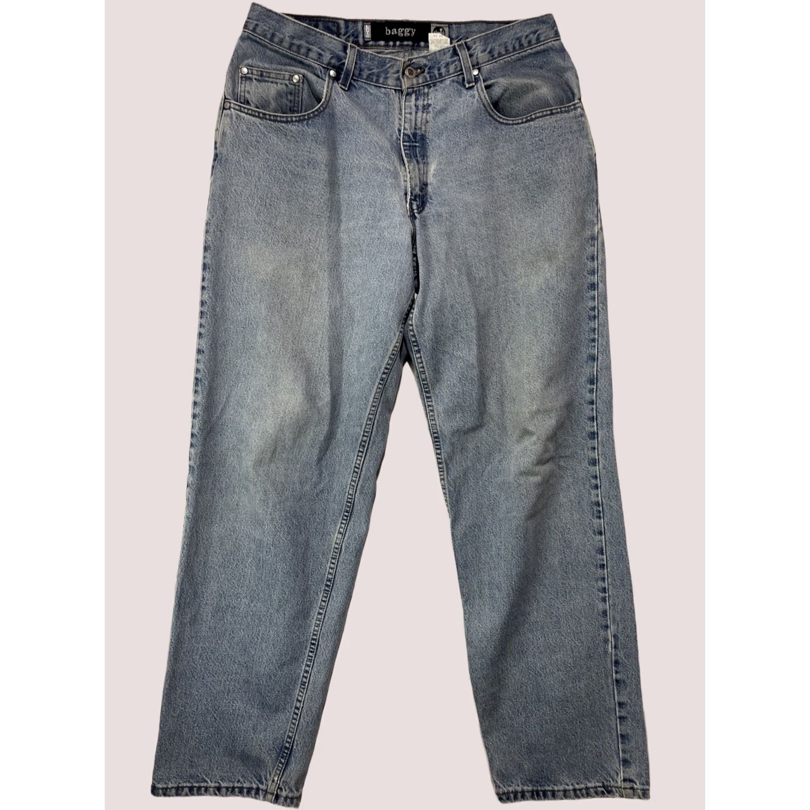 Vintage VINTAGE Levis SilverTab Jeans Mens 34x34 Baggy Skater Grunge 90s USA Size US 34 / EU 50 - 1 Thumbnail
