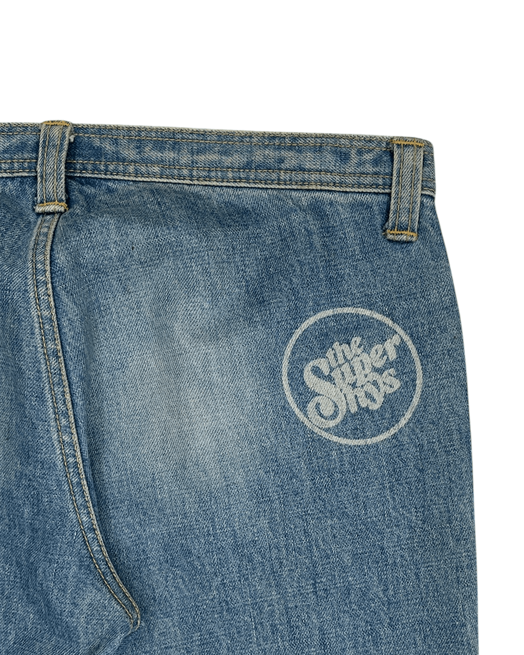 Hysteric Glamour Hysteric Glamour The Super Hys Printed Bootcut Denim Pants Size US 32 / EU 48 - 7 Thumbnail