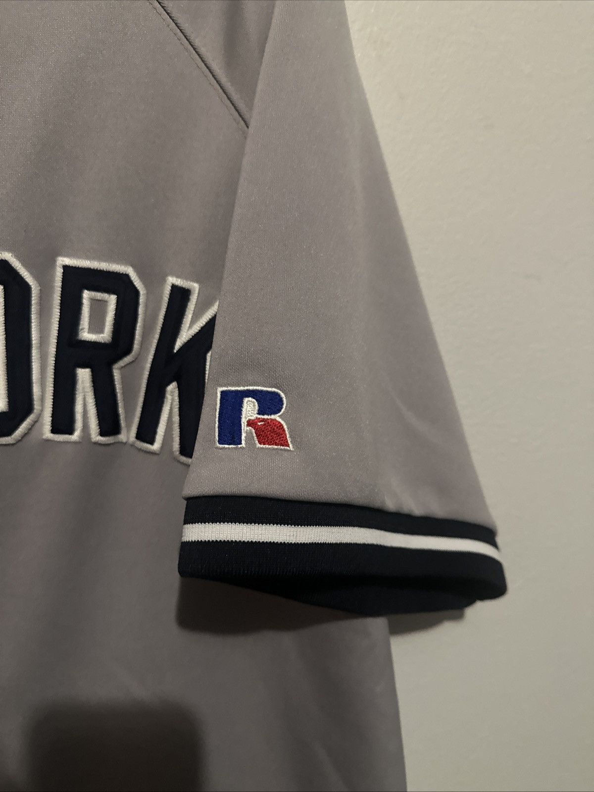 Russell Athletic Russell Athletic New York Yankees Jersey Road/Grey Size XL Size US XL / EU 56 / 4 - 4 Thumbnail