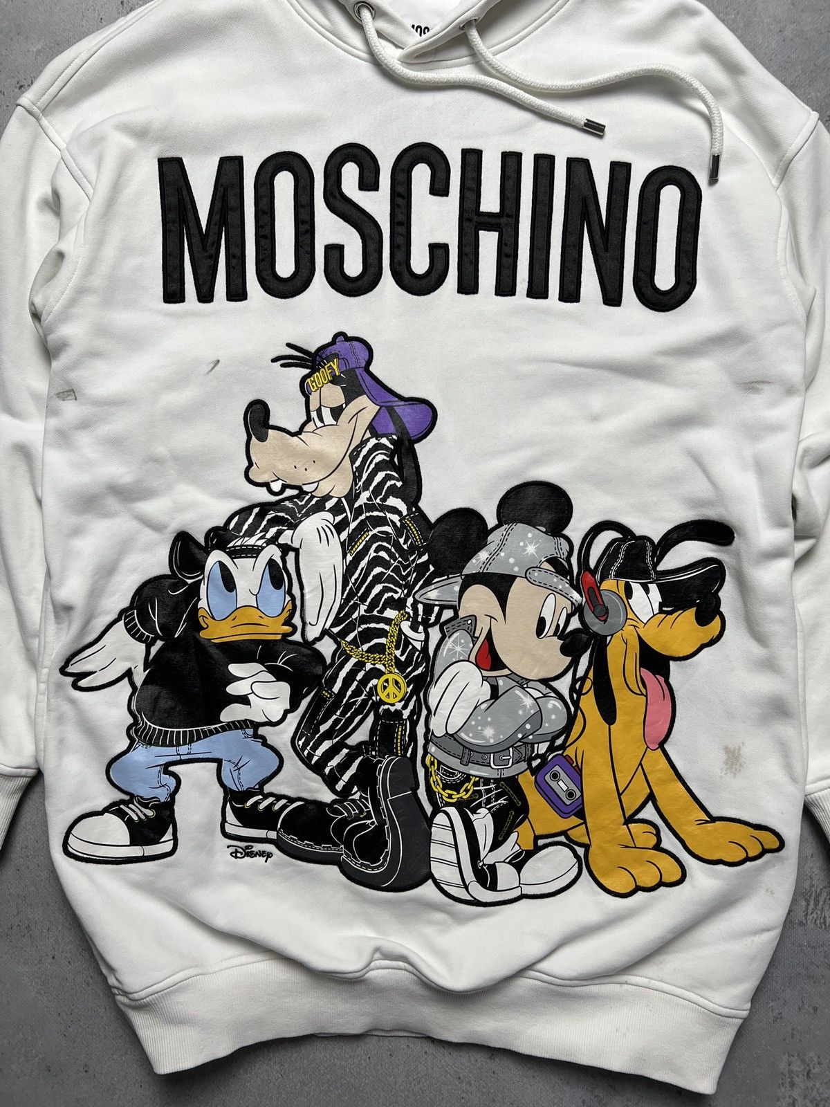 Disney Women’s H&M x Moschino x Disney Long Hooded Dress Rare Lux Size US S / EU 44-46 / 1 - 11 Thumbnail