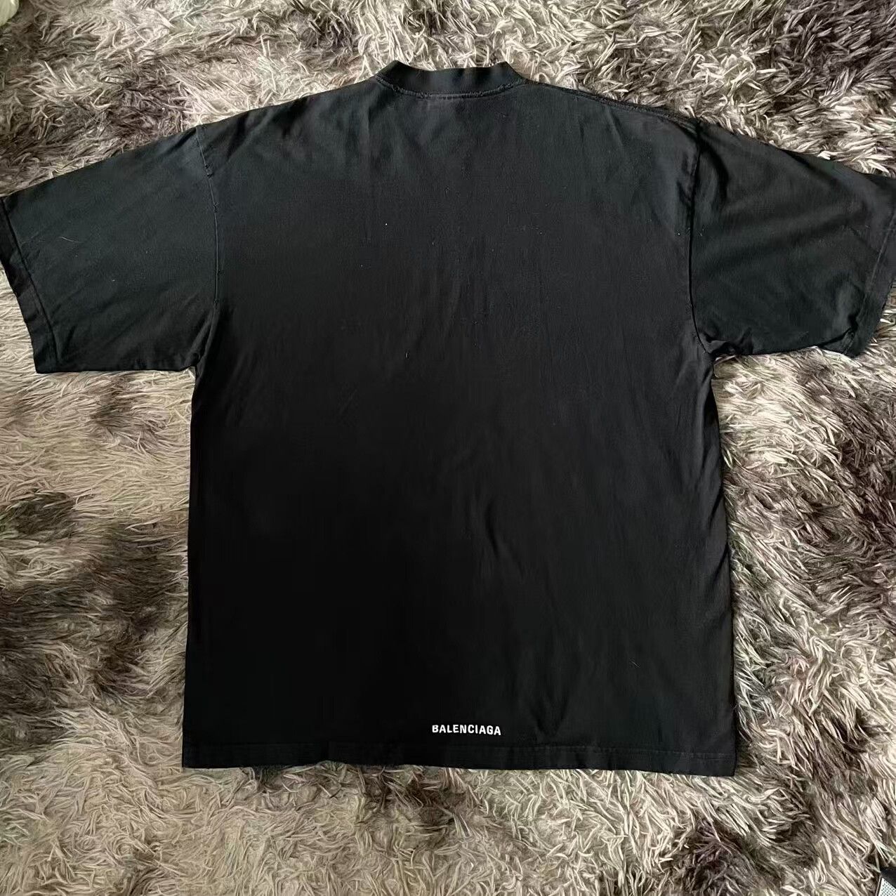 Balenciaga Balenciaga Valentine's Heart Embroidery Short Sleeve Tee Size US S / EU 44-46 / 1 - 2 Thumbnail