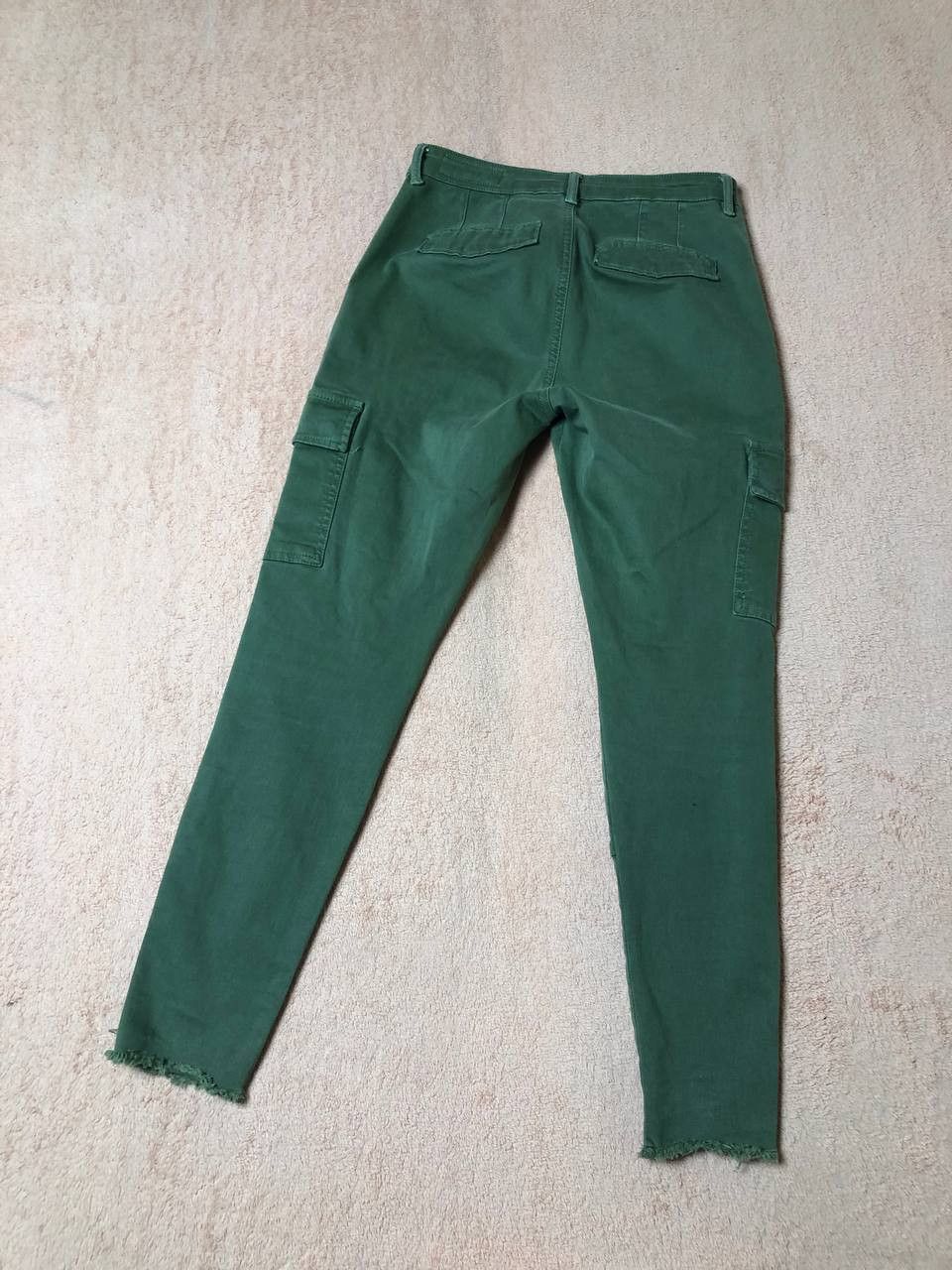 Allsaints × Japanese Brand Allsaints Green Cargo Denim Skinny Jeans Size 28" / US 6 / IT 42 - 9 Thumbnail