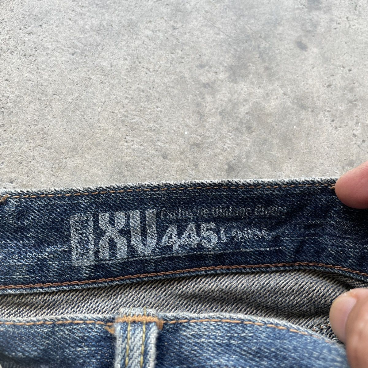 Edwin Vintage Edwin XV Rusty Jeans Distressed Baggy Denim Pants Size US 28 / EU 44 - 9 Thumbnail