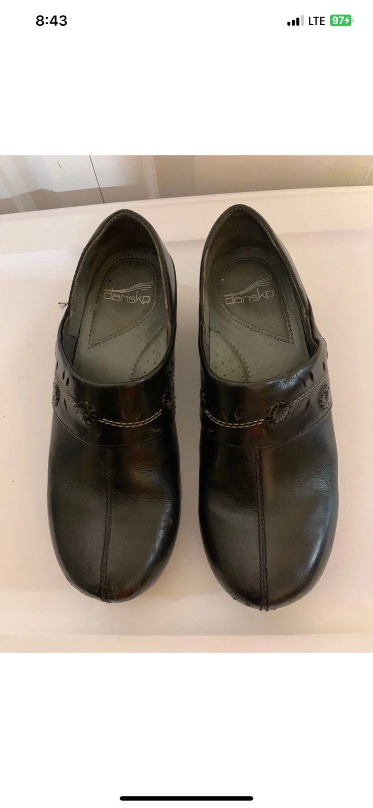 Dansko Dansko Black Professional Clog Sz 37 us 6.5 Size US 6.5 / IT 36.5 - 4 Thumbnail