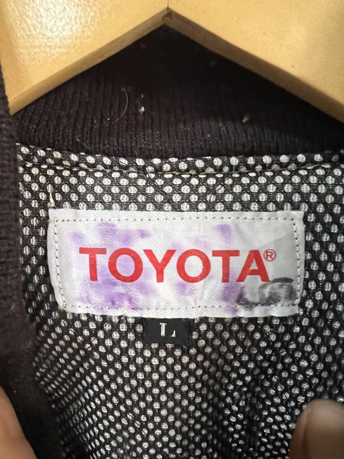 Japanese Brand 🔥Vintage Toyota Zipper Jacket Size US L / EU 52-54 / 3 - 19 Thumbnail