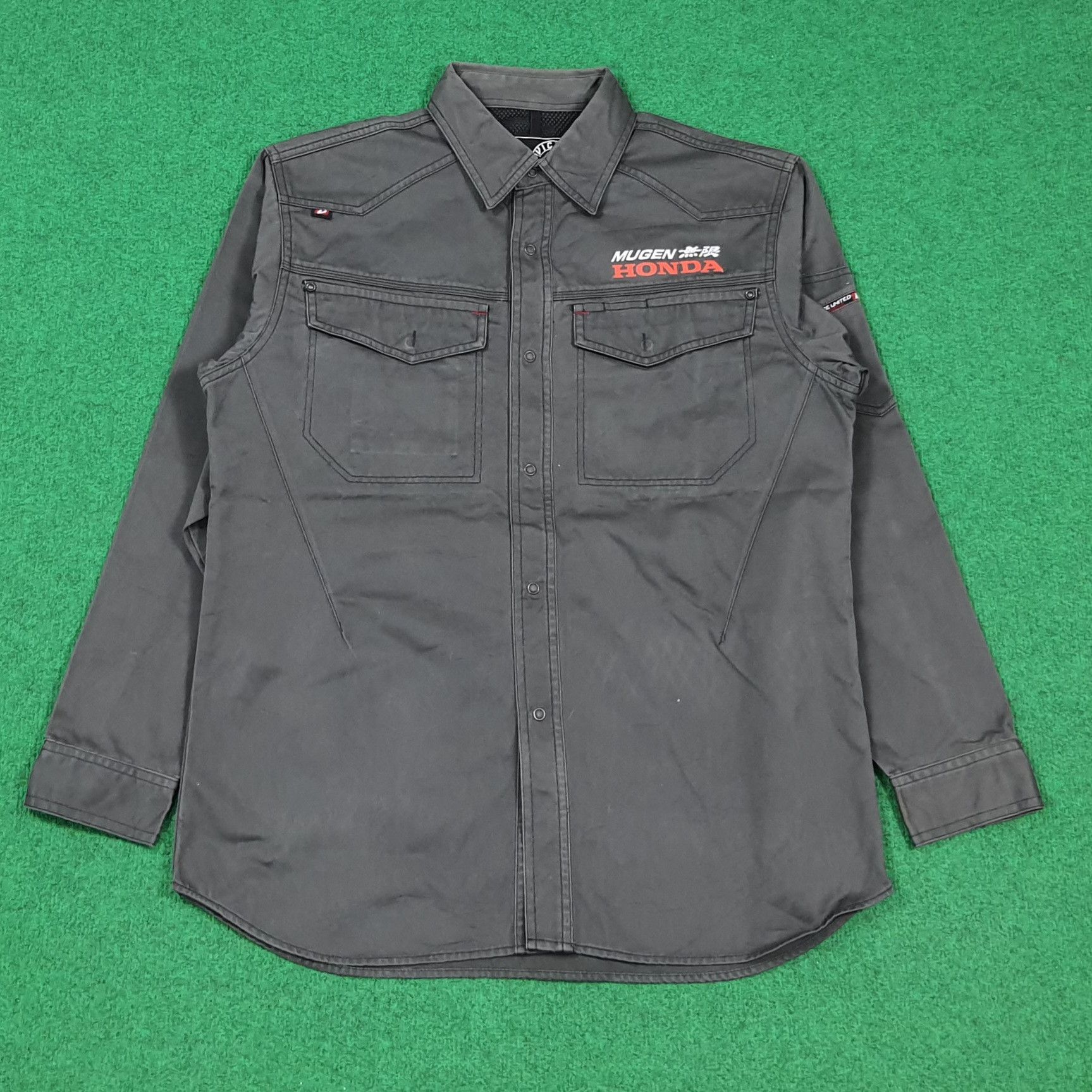 Japanese Brand Vintage Mugen Honda Japan Racing Custom Logo Jacket C296N23 Size US M / EU 48-50 / 2 - 3 Thumbnail