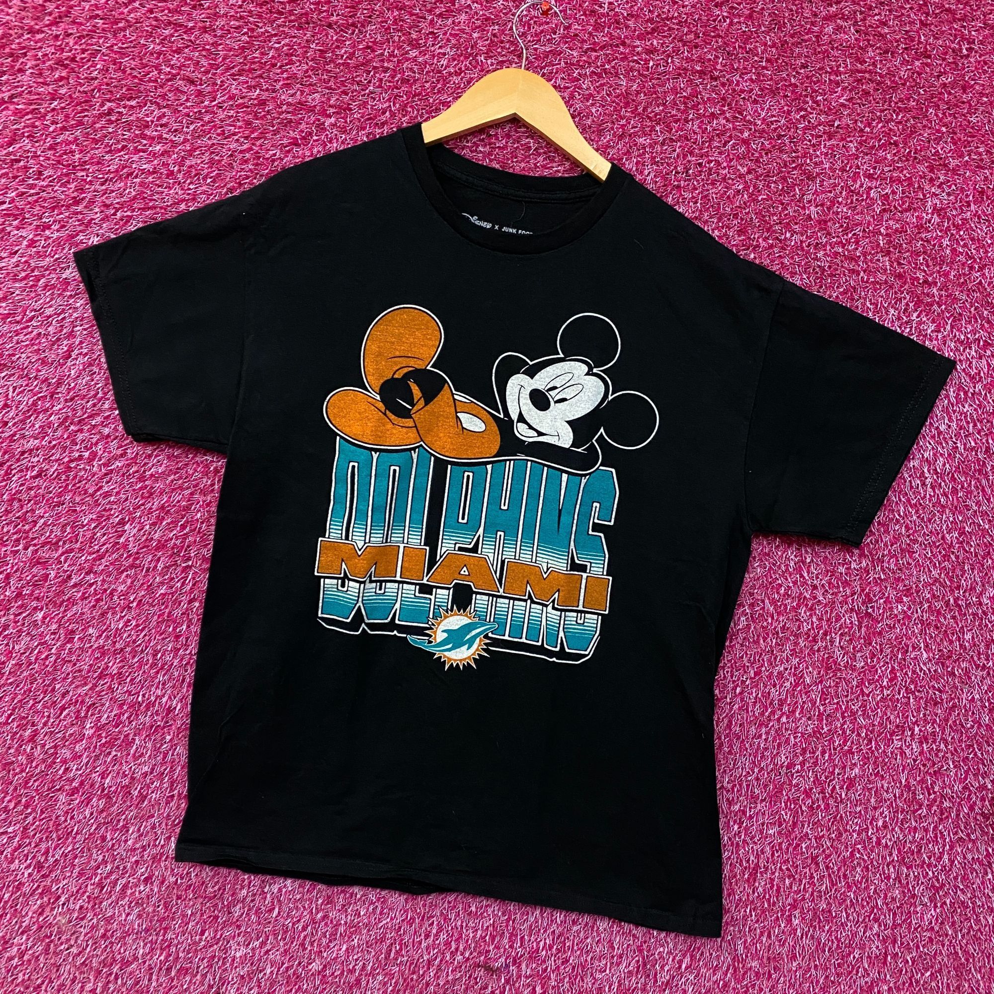 Junk Food Disney x Junk Food NFL Miami Dolphins Mickey Mouse Kick Back Size US M / EU 48-50 / 2 - 3 Thumbnail