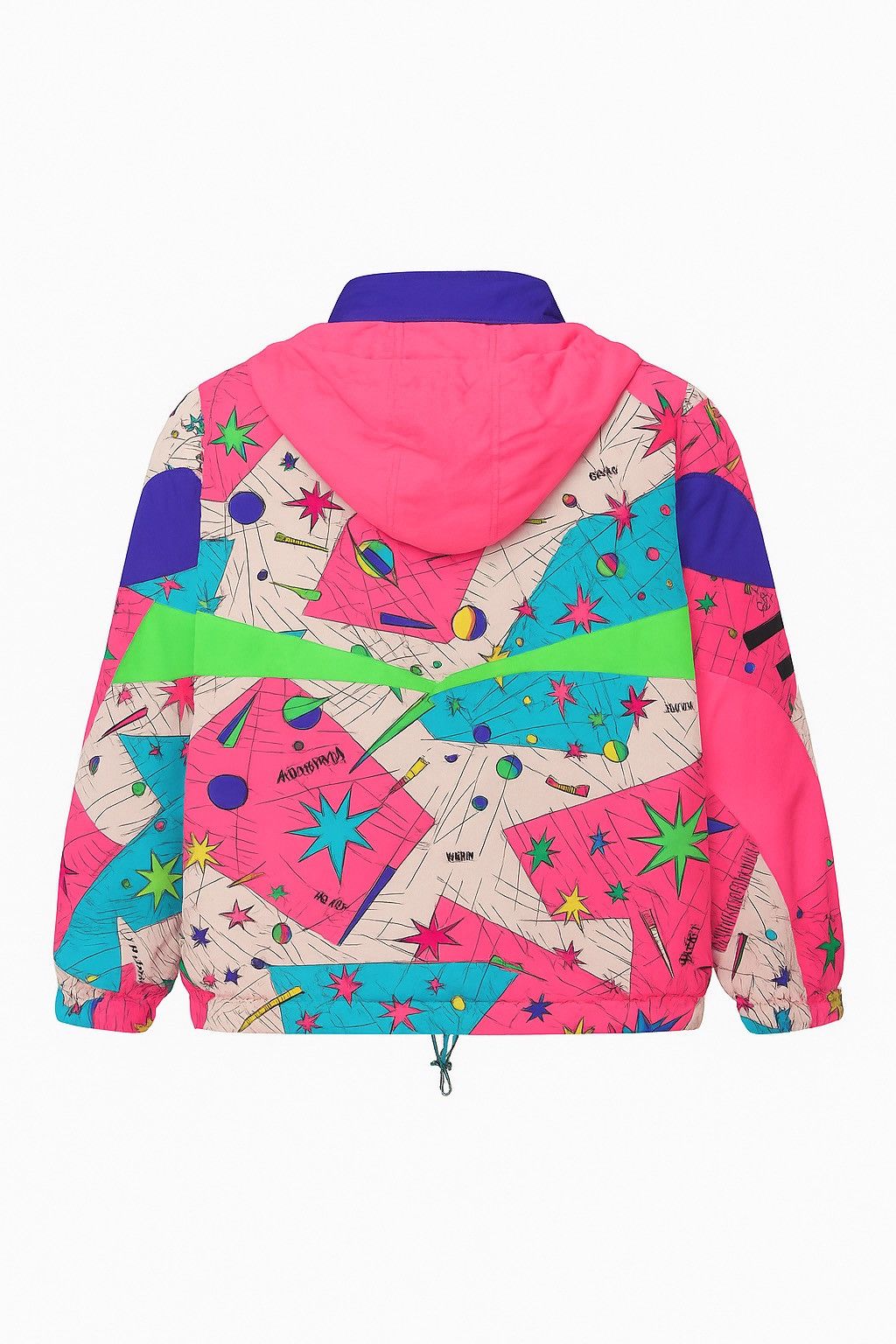 Japanese Brand Vintage 90s Aquarius Snowboard Jacket – Neon Ski Windbreaker Size US M / EU 48-50 / 2 - 2 Thumbnail