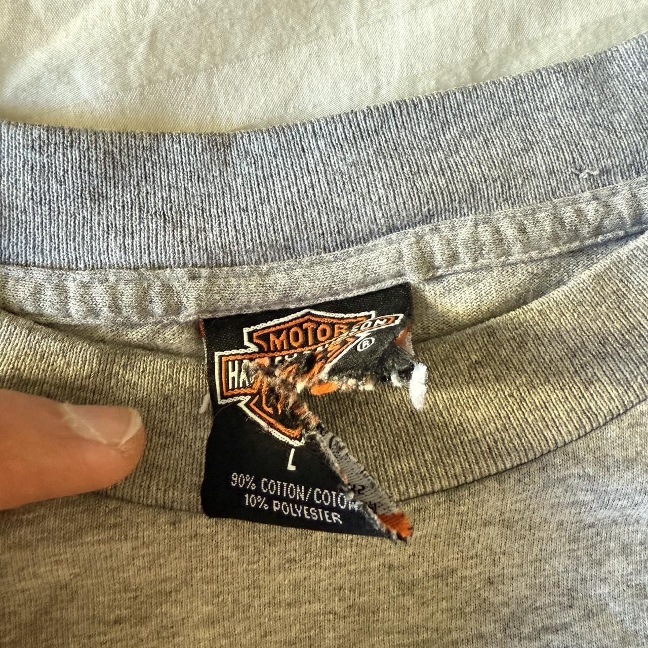 Harley Davidson Harley Davidson Motors Vintage Grey and Blue Tee Size US L / EU 52-54 / 3 - 5 Thumbnail