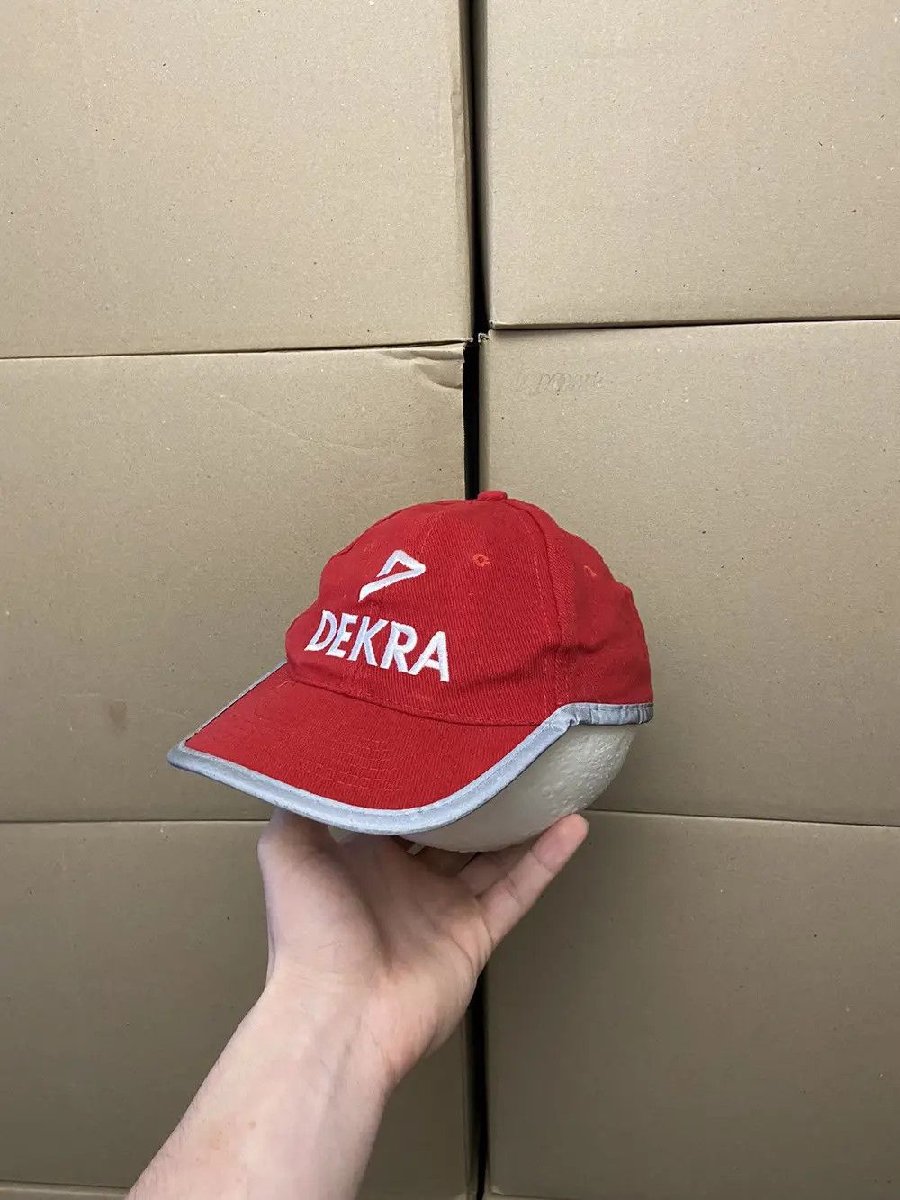Vintage VINTAGE DEKRA RACING CAP HAT Y2K MOTO FORMULA UNO SKATE F1 Size ONE SIZE - 1 Thumbnail