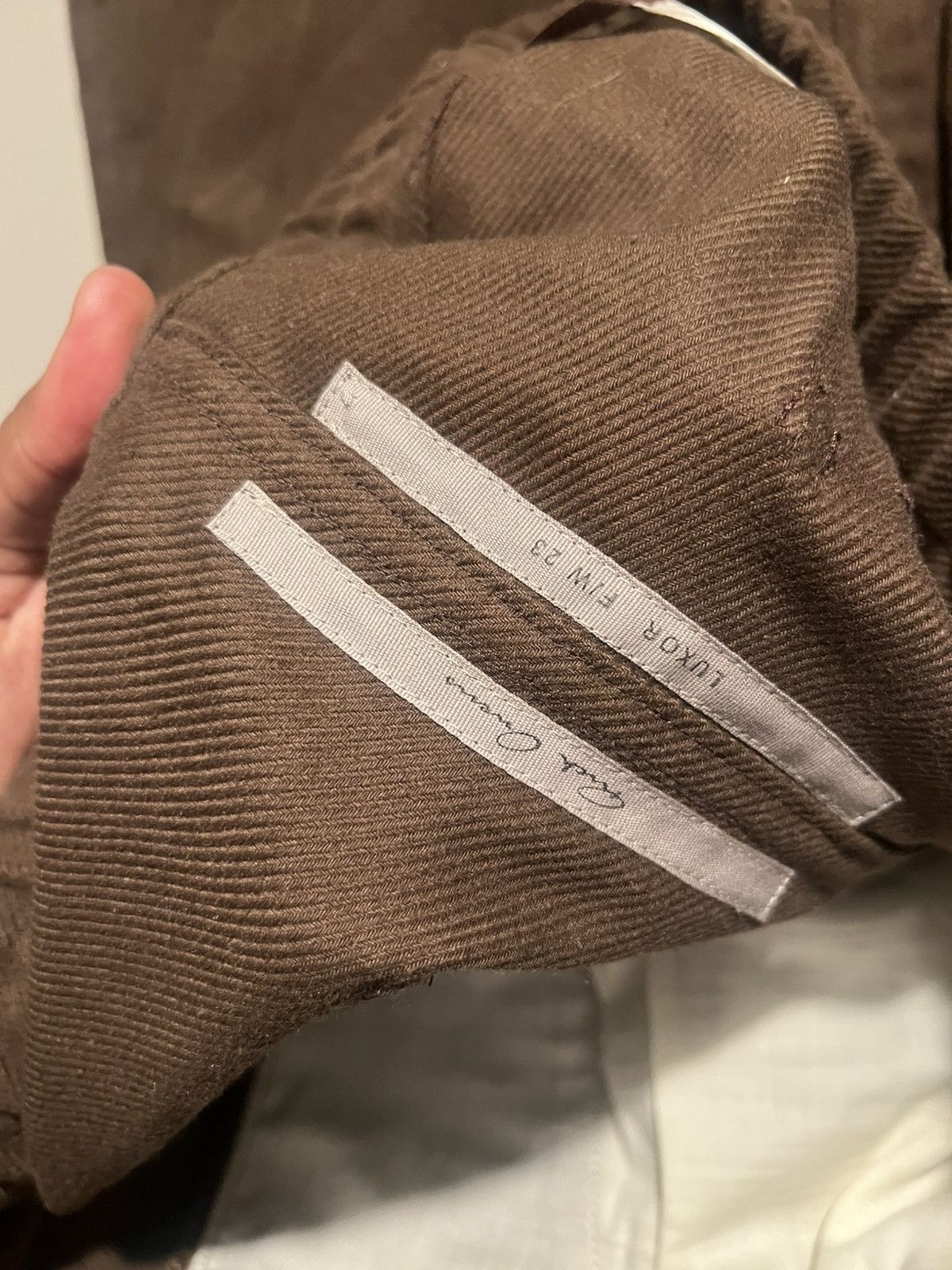 Rick Owens RICK OWENS Brown Cargobelas Cargo Pants Size US 38 / EU 54 - 6 Thumbnail