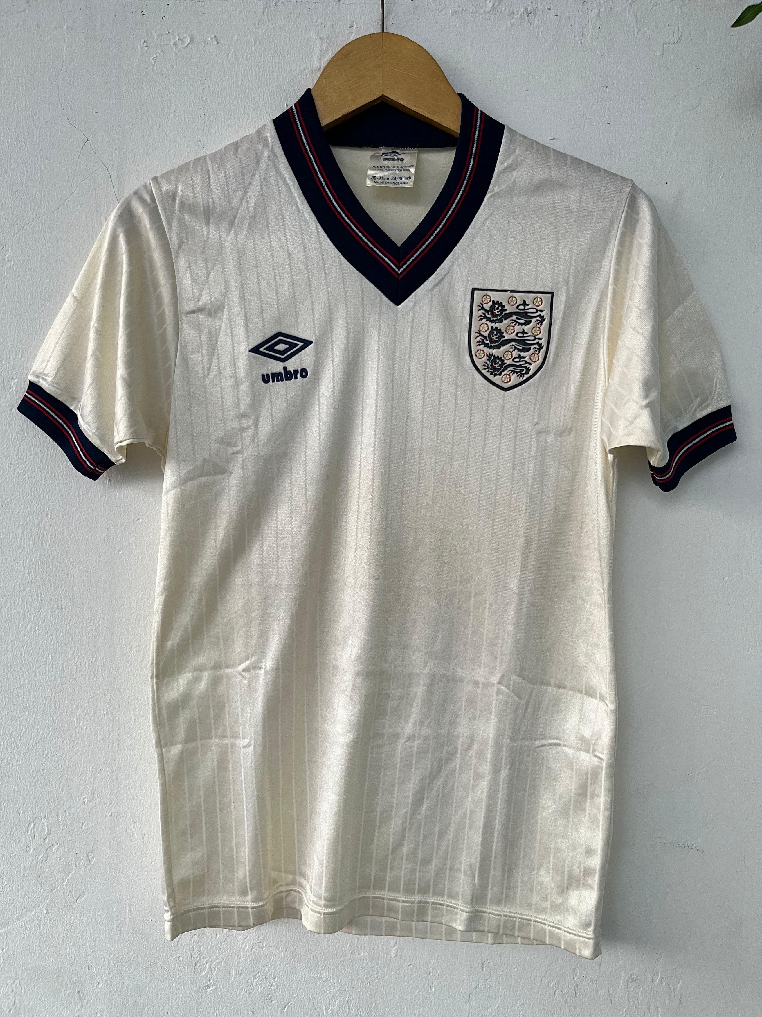 💥Rare💥Vintage England 1984-1986 Home Jersey