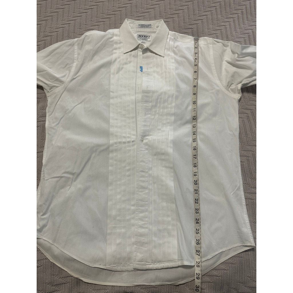 Other Adolfo white tux shirt size 16 Size US L / EU 52-54 / 3 - 7 Thumbnail