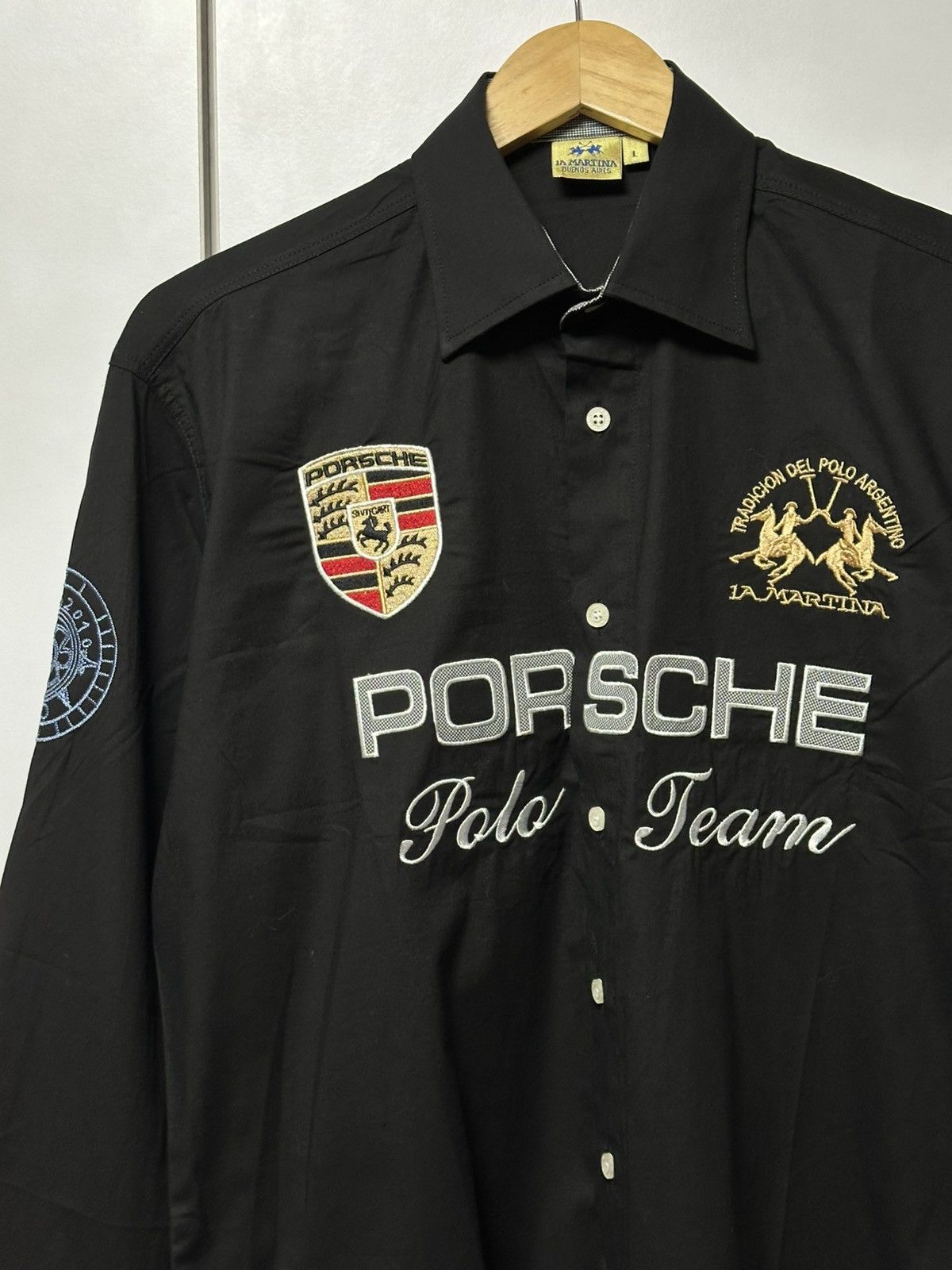 La Martina La Martina Porsche Polo Team Rugby Size US L / EU 52-54 / 3 - 2 Thumbnail
