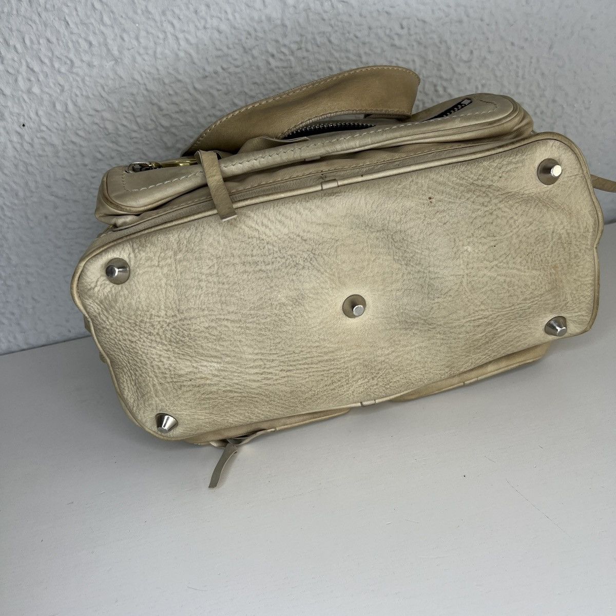 Chloe Vintage Chloe Betty Shoulder Hand Satchel Bag Leather Beige Size ONE SIZE - 9 Thumbnail
