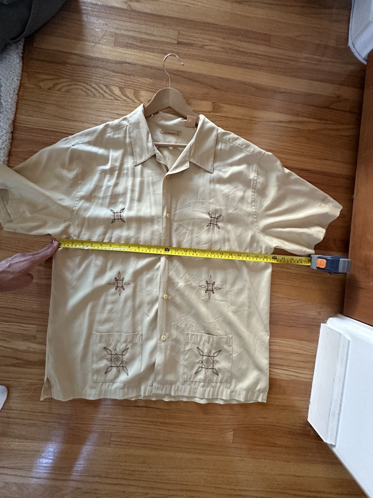 Vintage Vintage Mustard Yellow Button Up Size US XL / EU 56 / 4 - 5 Thumbnail