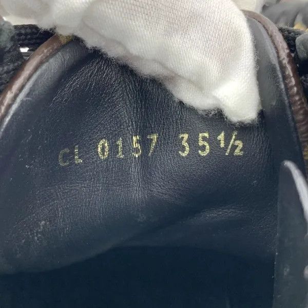 Louis Vuitton Louis Vuitton Brown Leather Casual High-Top Sneakers -2508 Size US 5.5 / EU 38 - 6 Thumbnail