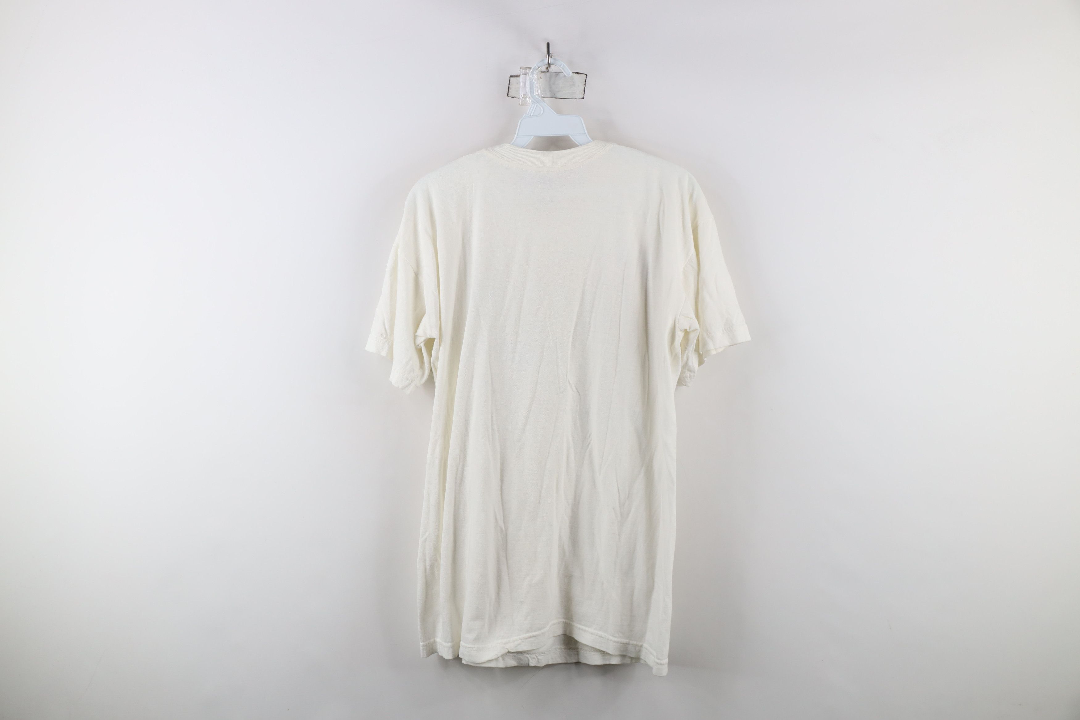 Vintage Vintage 90s Streetwear At The Beach Comic Obese Fat T-Shirt Size US L / EU 52-54 / 3 - 12 Thumbnail