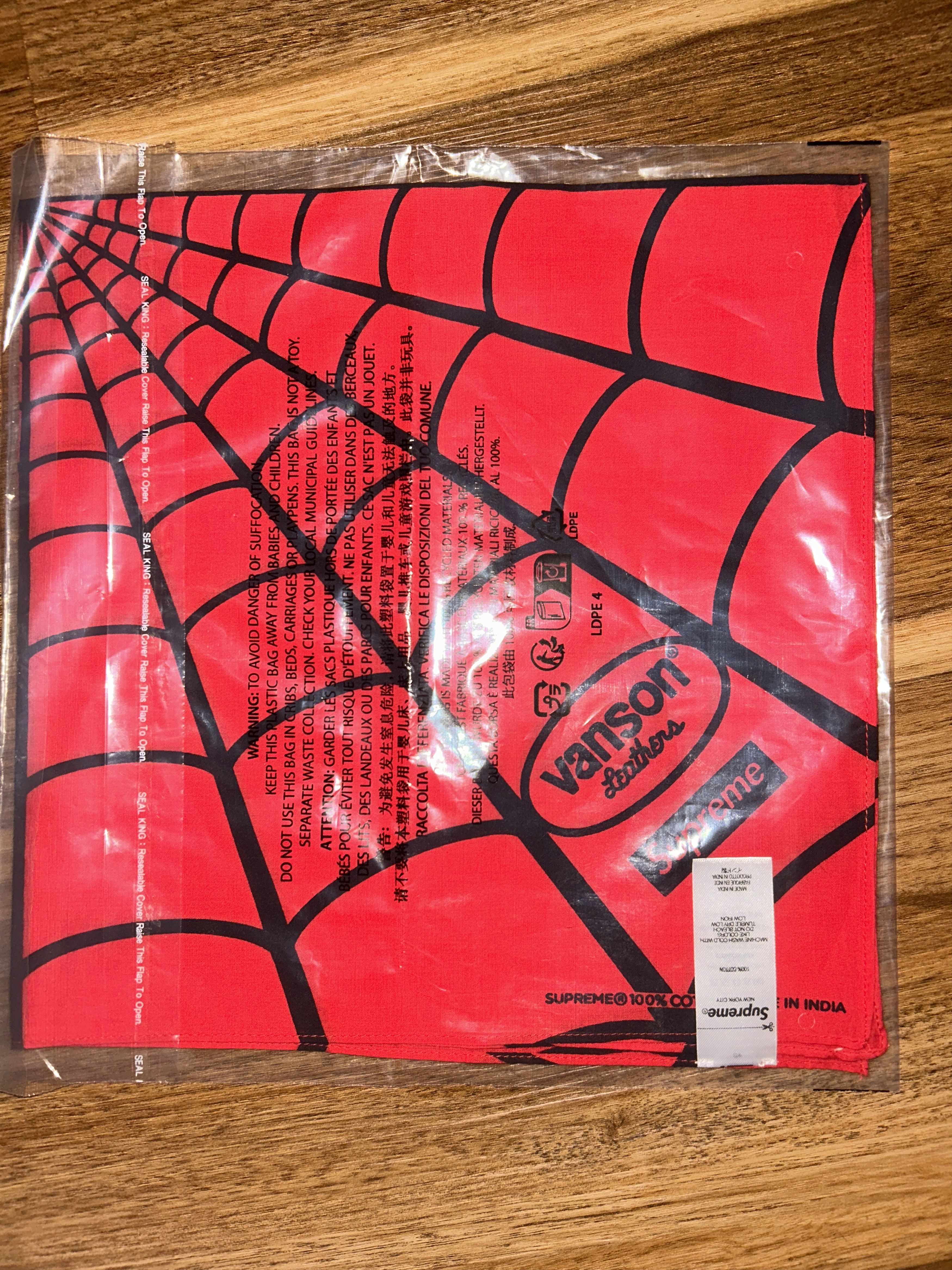 Supreme × Vanson Leathers Supreme Vanson Leathers Spider-Man