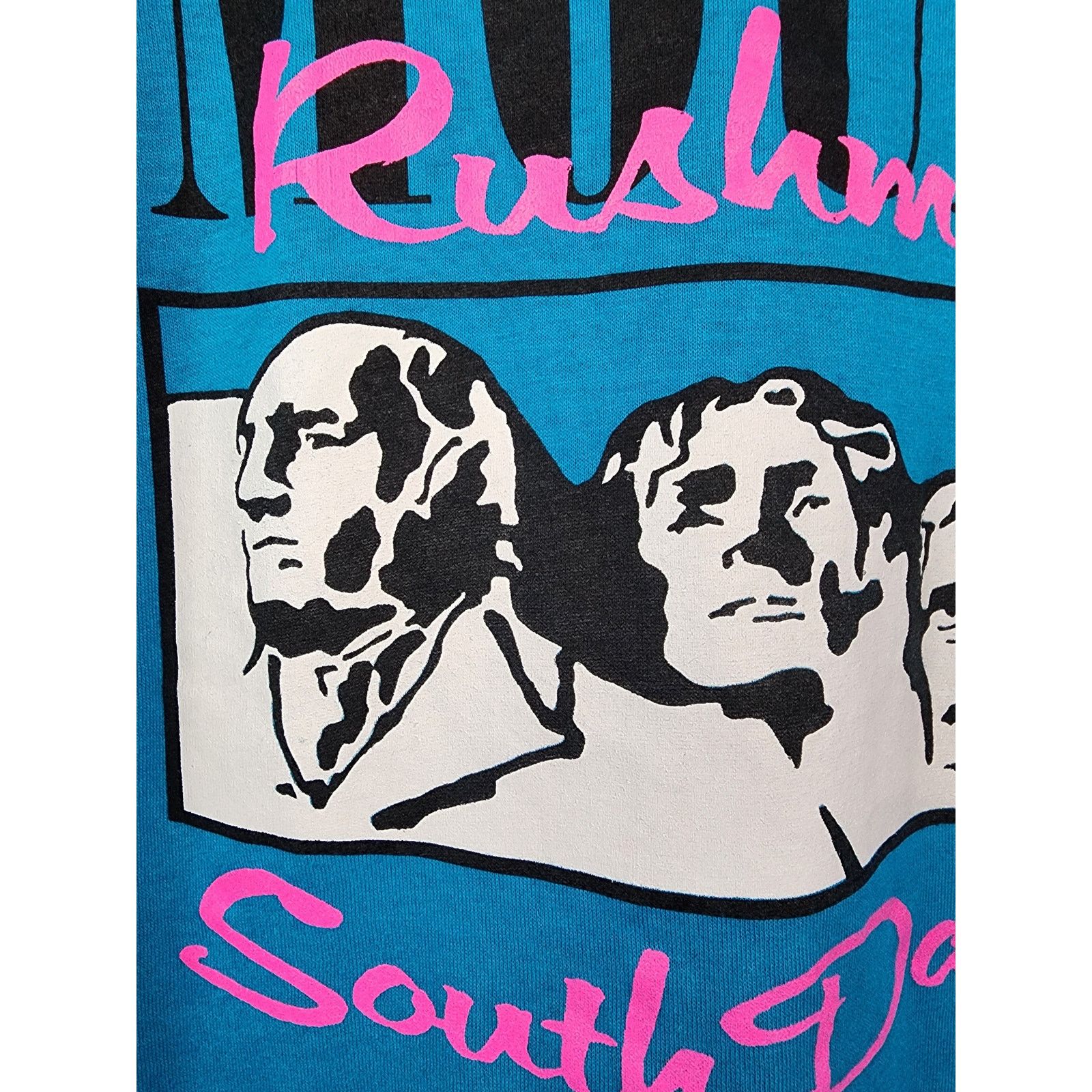 Jerzees × Vintage Vintage Mount Rushmore Shirt South Dakota Tee USA 90s Large Size US L / EU 52-54 / 3 - 6 Thumbnail