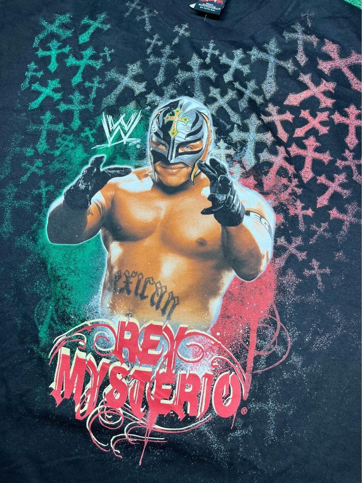 WWE 2007 Rey Mysterio 619 T-shirt Size XL Size US XL / EU 56 / 4 - 2 Thumbnail