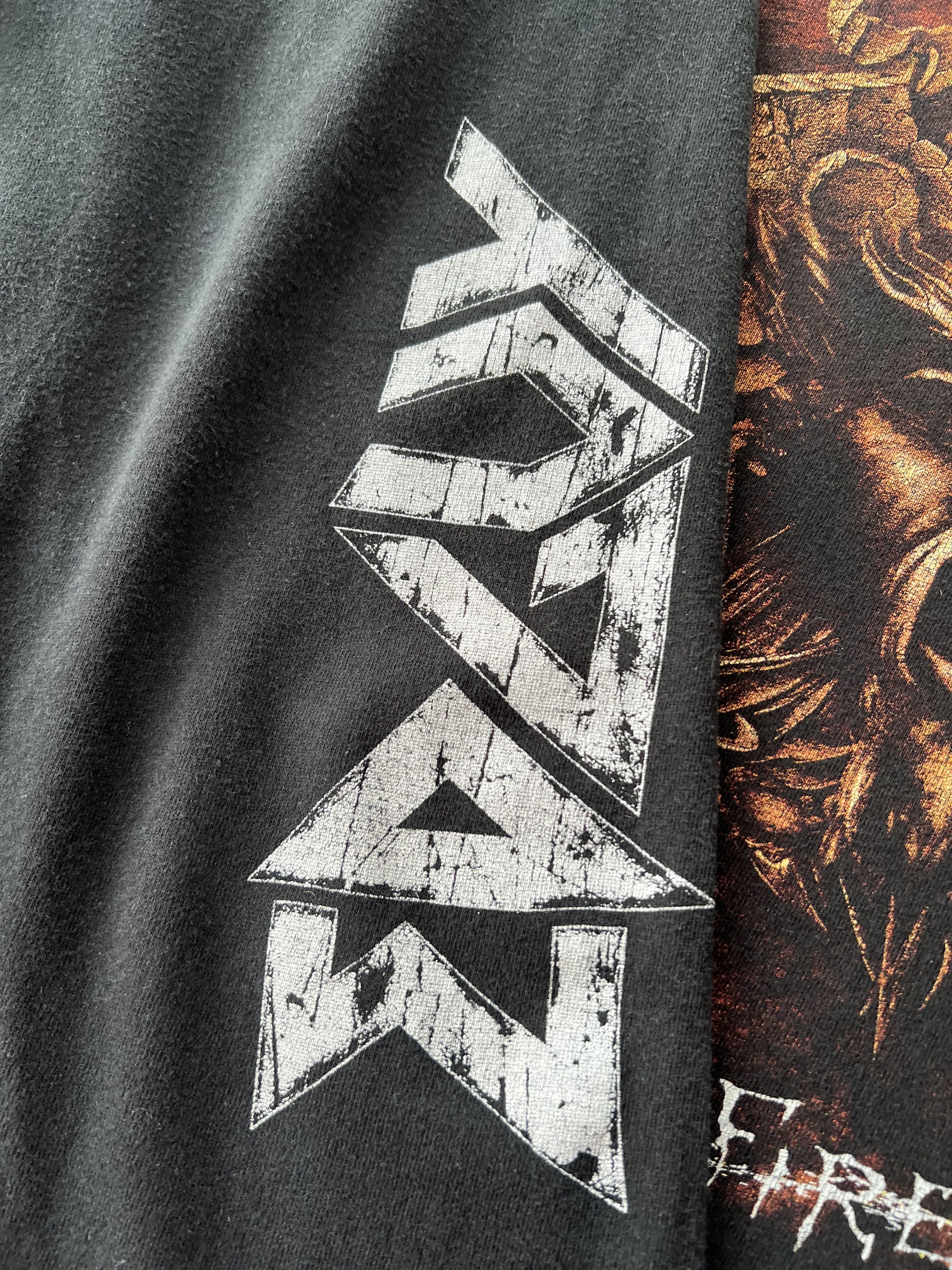 Band Tees Vintage 2004 Edguy Hellfire Club Black Long Sleeve T-shirt Size US XL / EU 56 / 4 - 8 Thumbnail