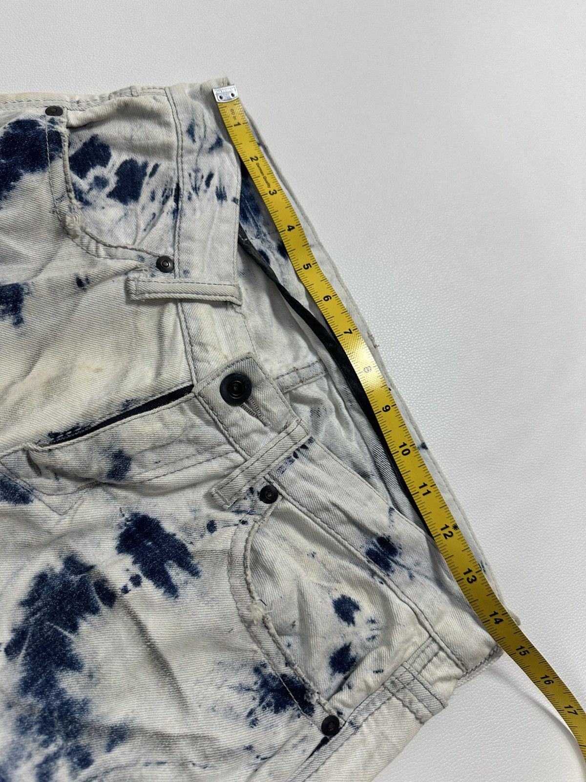 Japanese Brand Civarize Acid Wash Skinny Jeans Pants Size US 29 - 16 Thumbnail