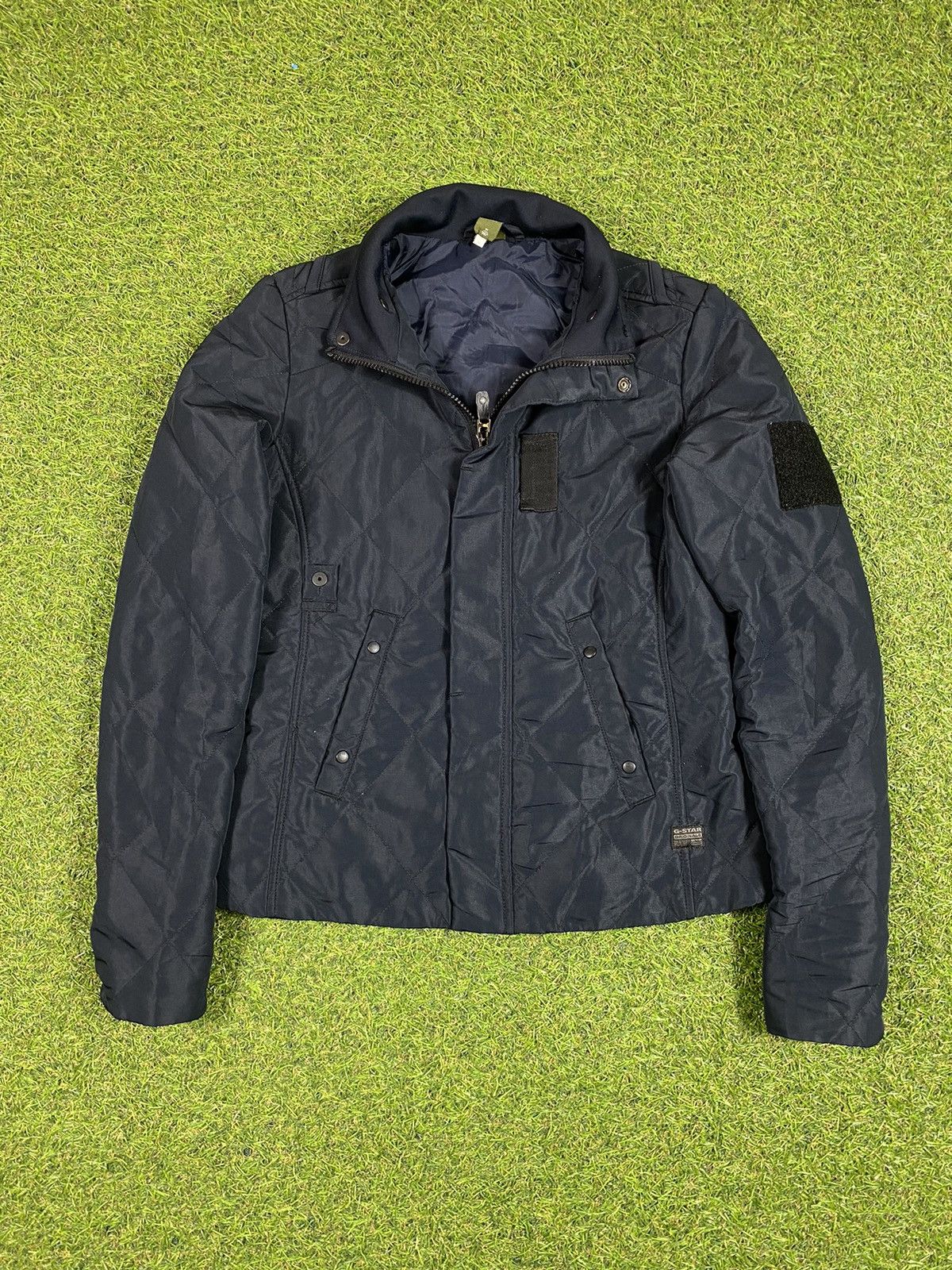 G-Star × Vintage Vintage Y2k G star raw jacket streetwear quilted size XS Size XS / US 0-2 / IT 36-38 - 2 Thumbnail