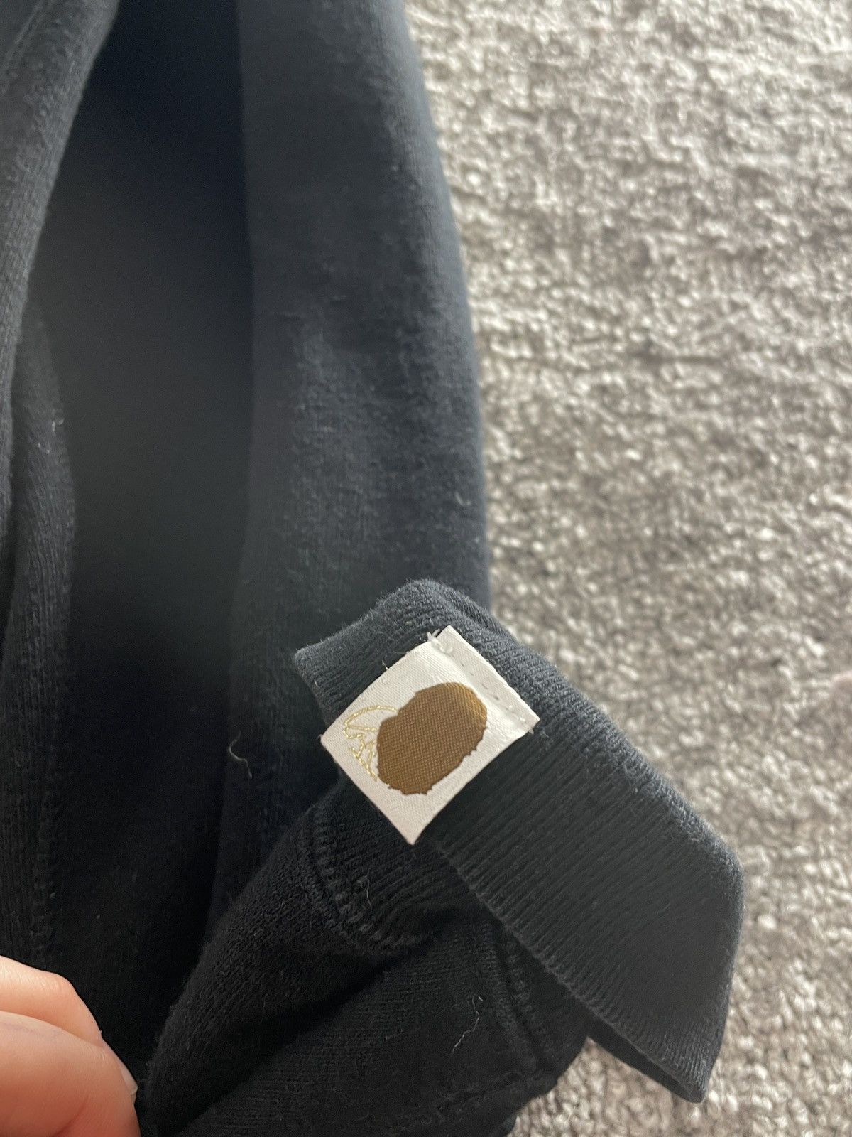 bape x ovo hoodie with back print