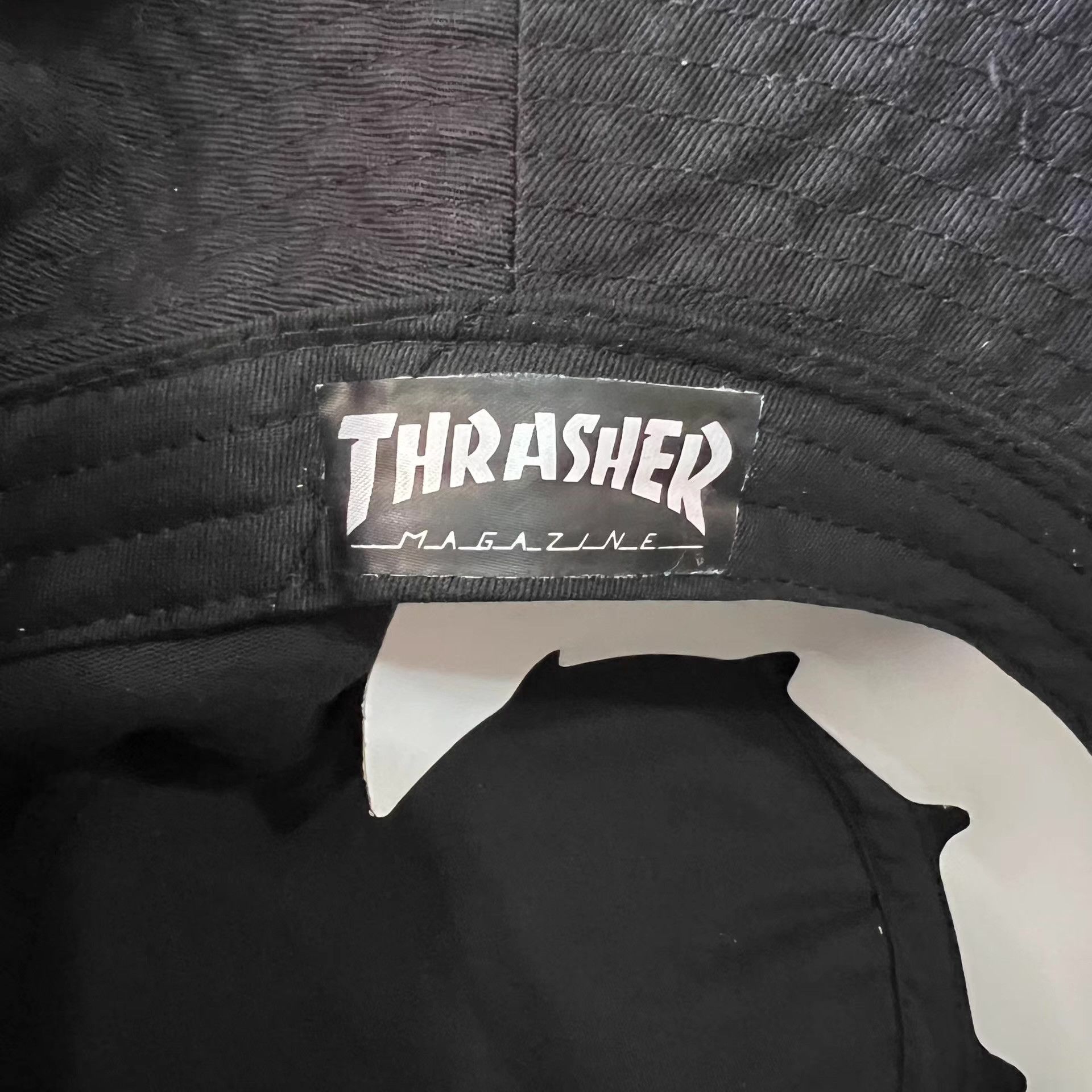 Thrasher THRASHER x Newhattan Classic Embroidered Bucket Hat Q7 Size ONE SIZE - 7 Thumbnail