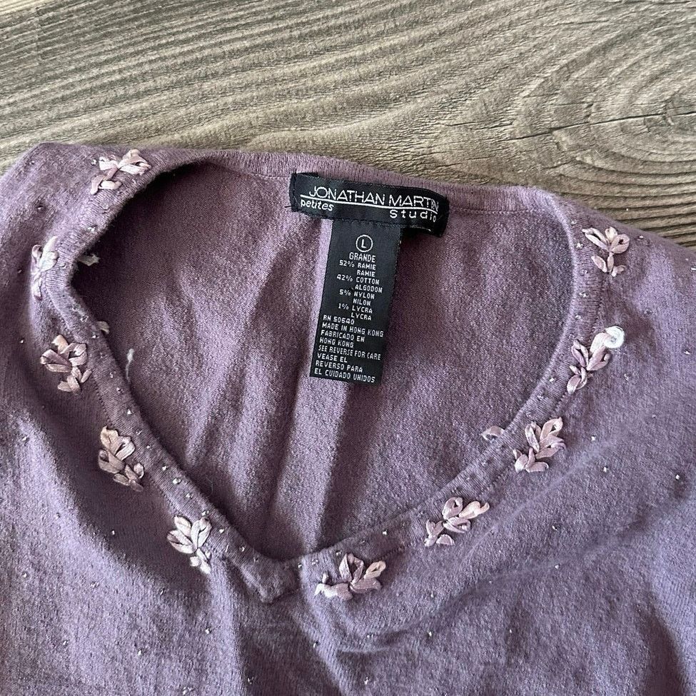 Other jonathan martin purple sweater vest tank top Size L / US 10 / IT 46 - 3 Thumbnail
