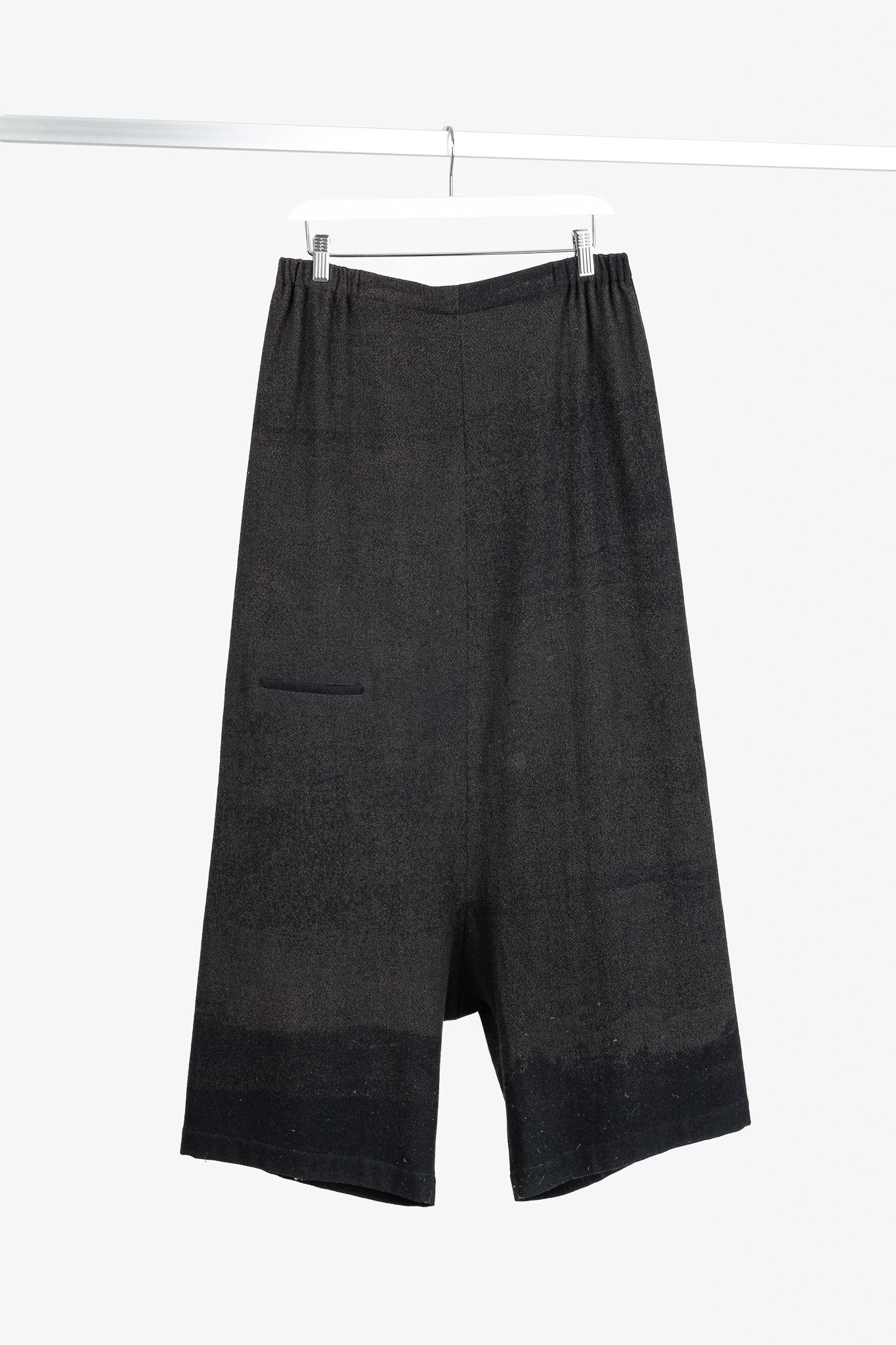 Other Shirin Guild Brown & Black Wool Drop-Crotch Pants Size 30" / US 8 / IT 44 - 1 Thumbnail