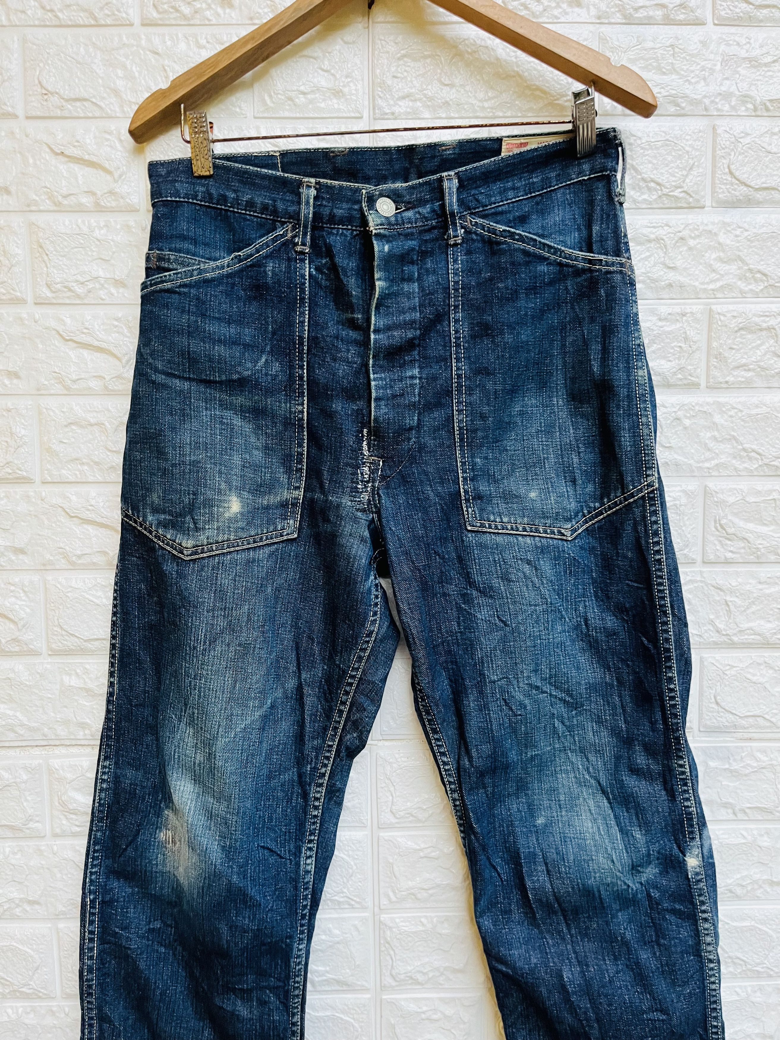 Evisu × Vintage Vintage Evisu Lot 2010 Japanese Designer Fashion Style Size US 31 - 3 Thumbnail