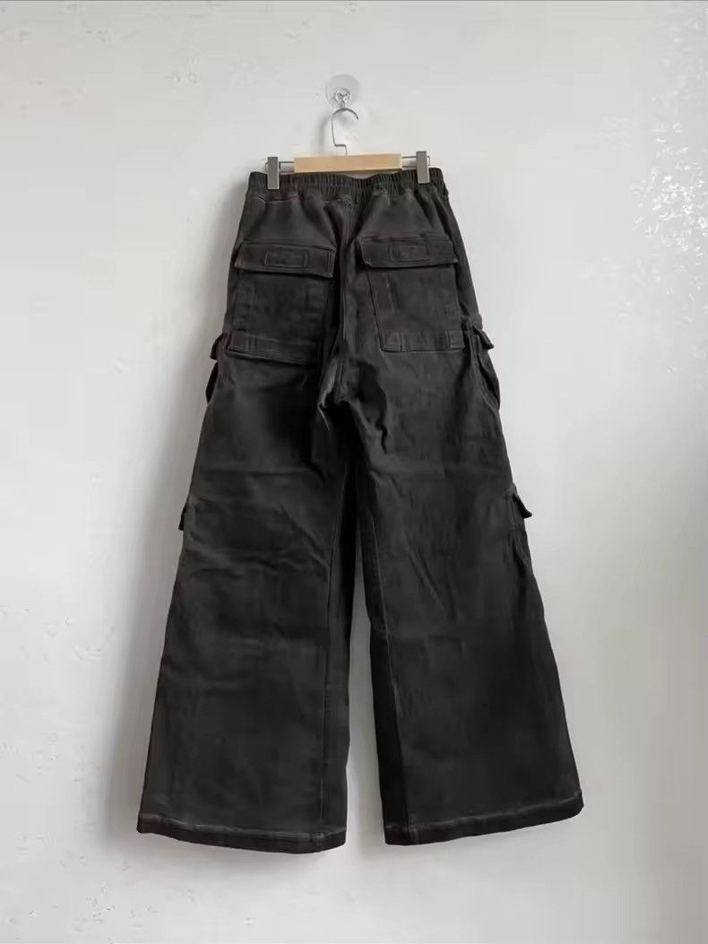 Japanese Brand × Vintage Cargo Pants Men’s Casual Loose Straight Dark Grey Trousers Size US 30 / EU 46 - 2 Thumbnail