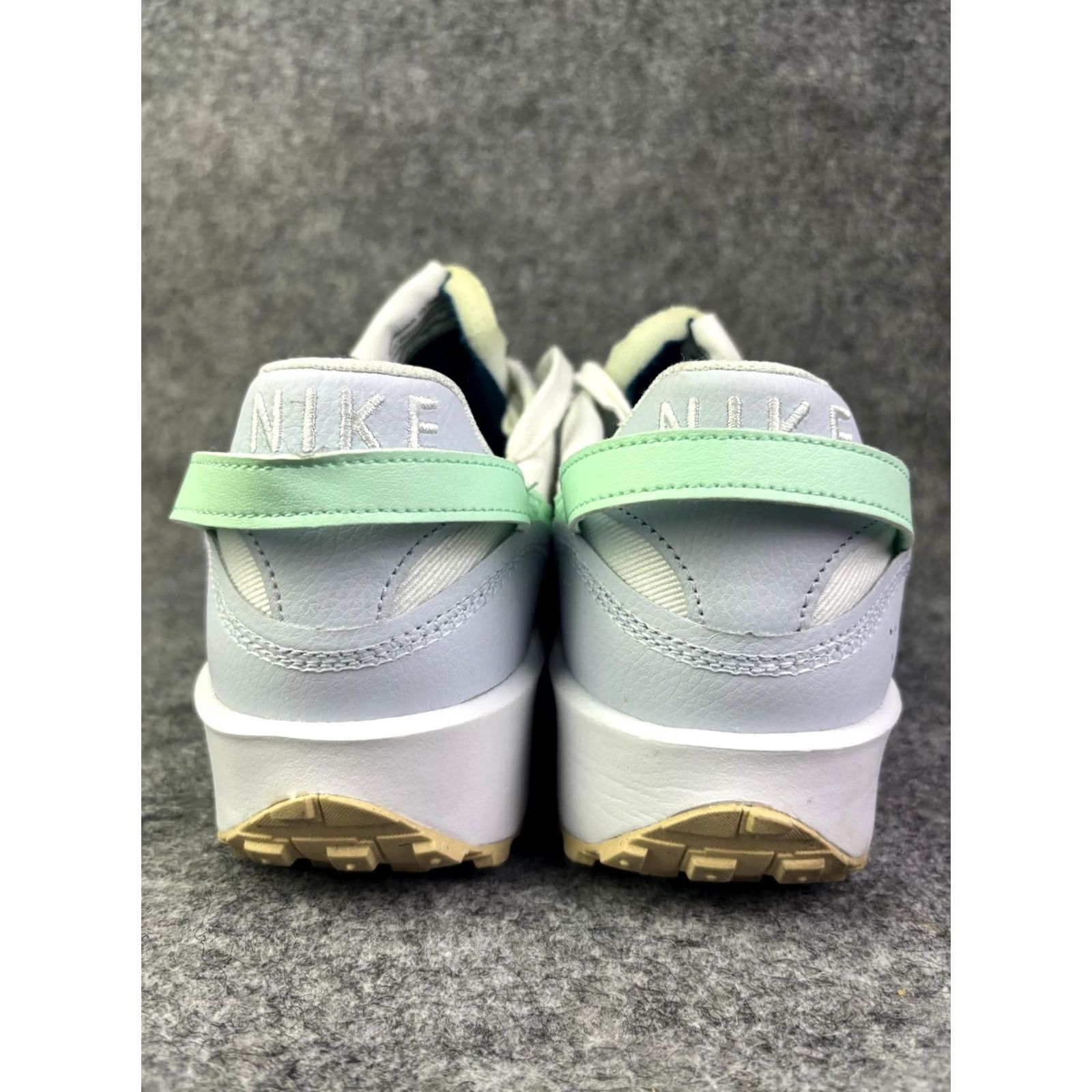 Nike Nike Waffle Debut Shoes Mens 11.5 White Mint Green Low Top Running Sneakers Size US L / EU 52-54 / 3 - 5 Thumbnail