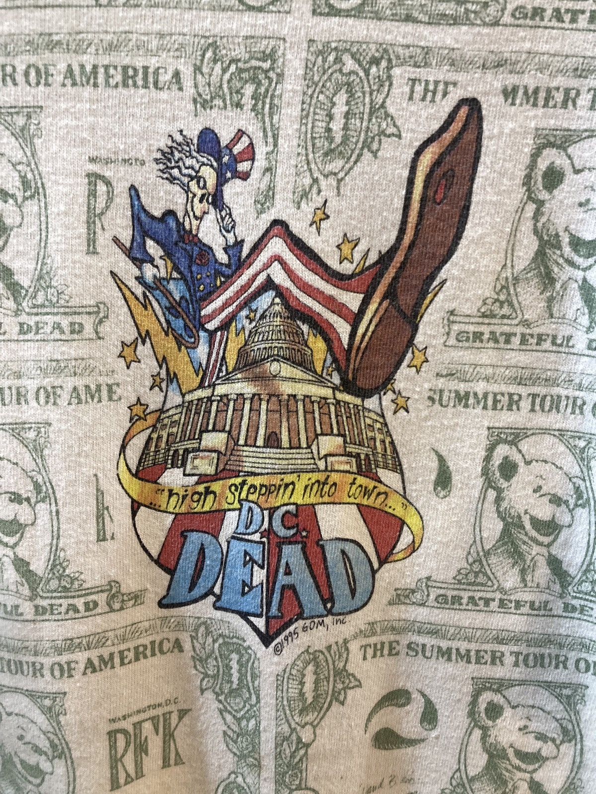 Grateful Dead Grateful dead T shirt Dollar RFK stadium 1995’s Size US L / EU 52-54 / 3 - 2 Thumbnail