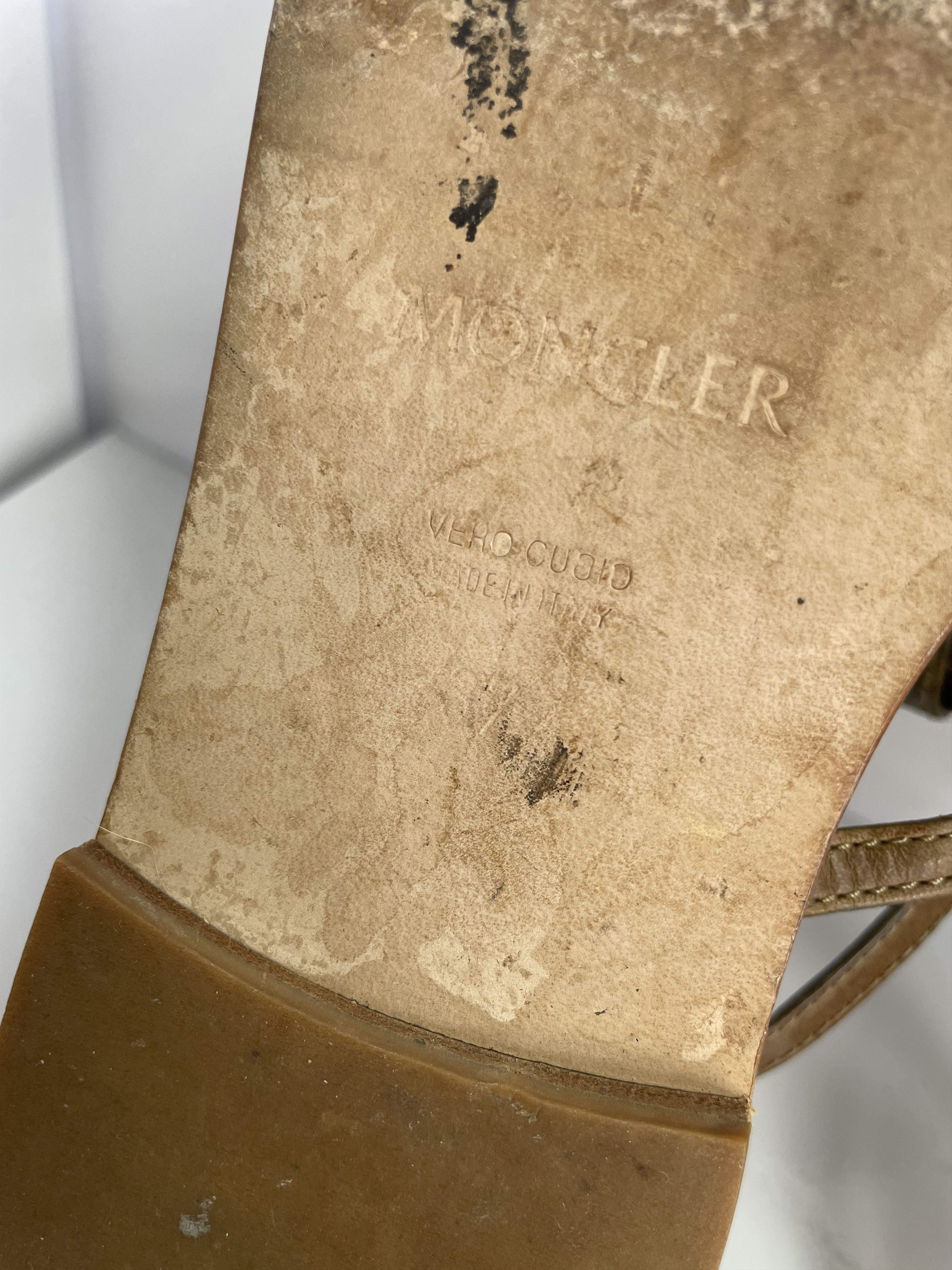 Moncler Moncler leather sandals Size US 7 / IT 37 - 6 Thumbnail