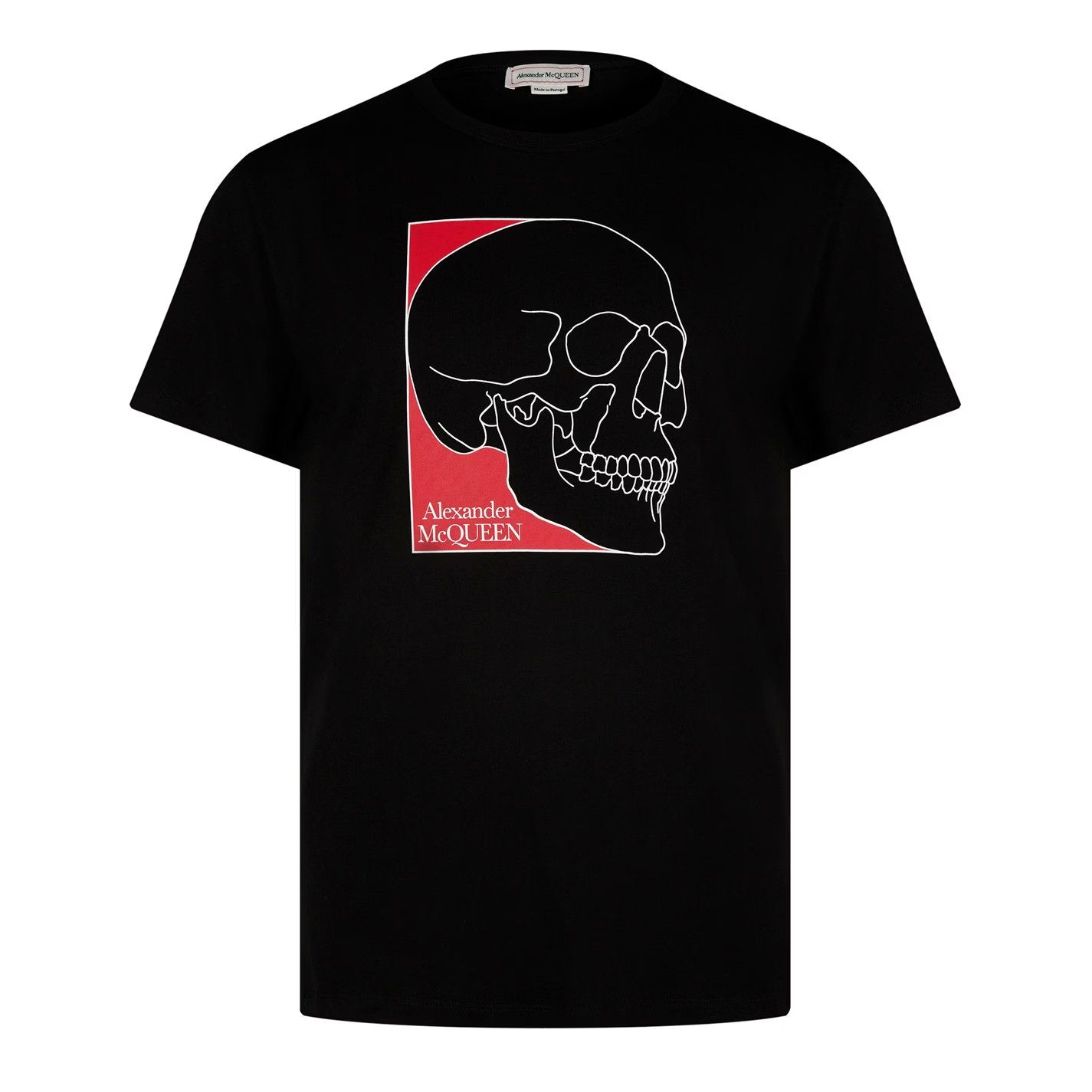 Alexander McQueen ALEXANDER MCQUEEN black regular fit Skull t-shirt Medium q Size US M / EU 48-50 / 2 - 1 Thumbnail