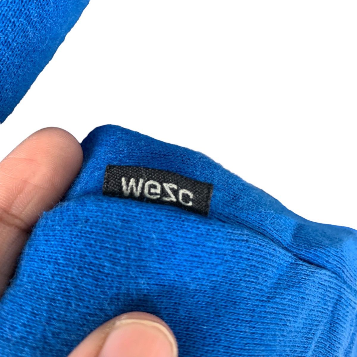 WeSC WESC Big Logo Blue Crewneck Sweatshirts #0738-C34 Size US S / EU 44-46 / 1 - 8 Thumbnail